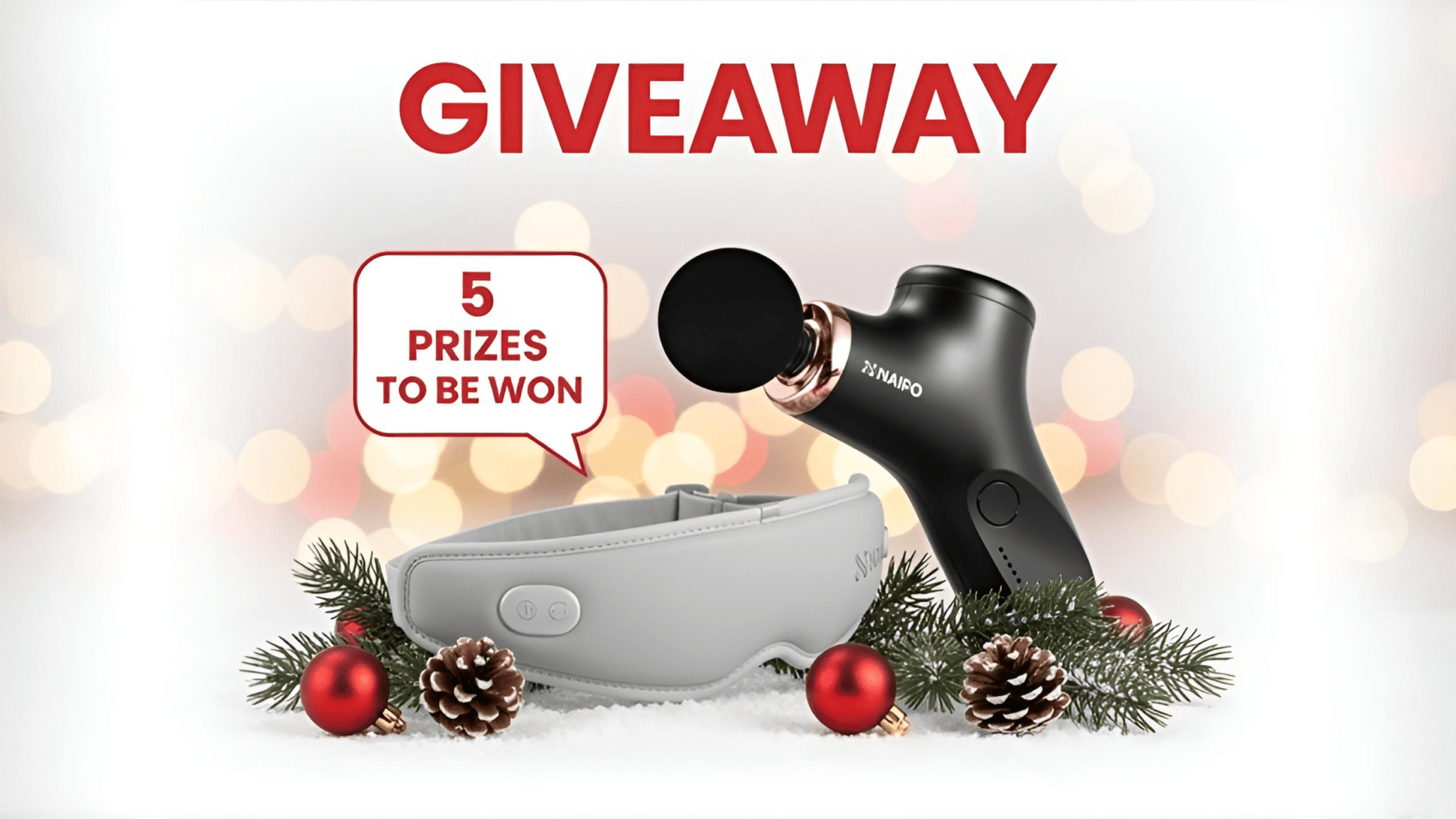 Unwind & Win: Join Our Cozy Christmas Giveaway on Facebook & Instagram! - NAIPO