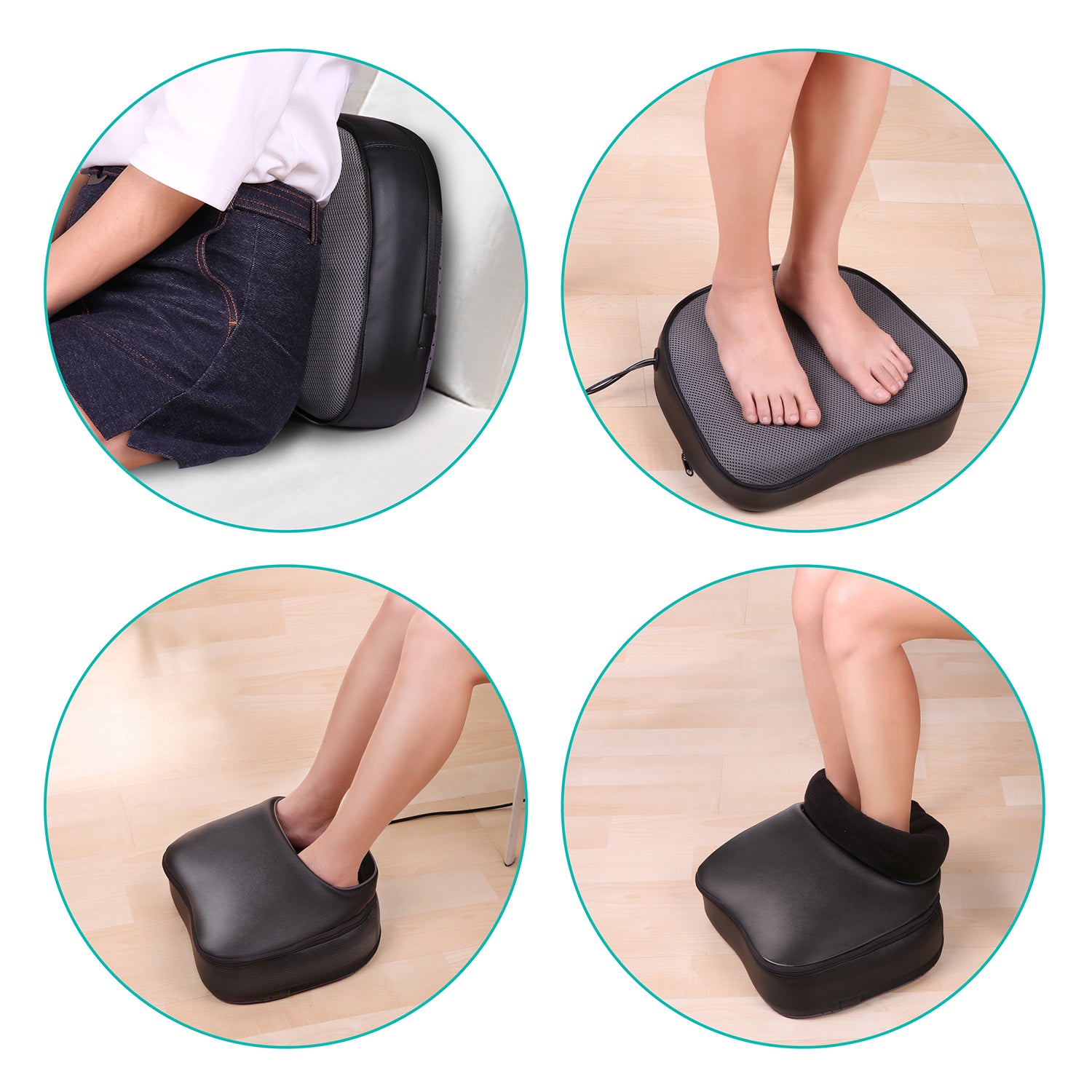 Masseur de pieds Shiatsu NAIPO MGF-1005 avec chaleur