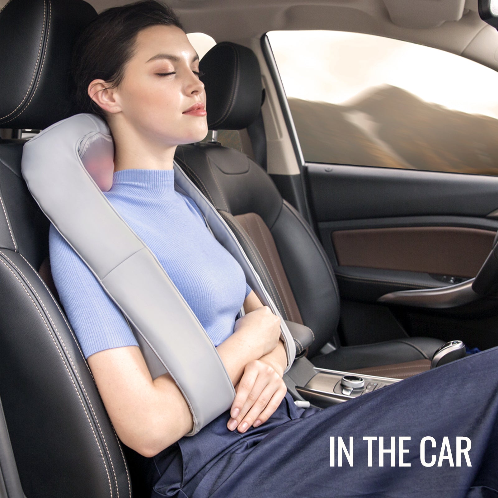 Masseur d'épaules NAIPO oCuddle C1 avec chaleur réglable et sangles