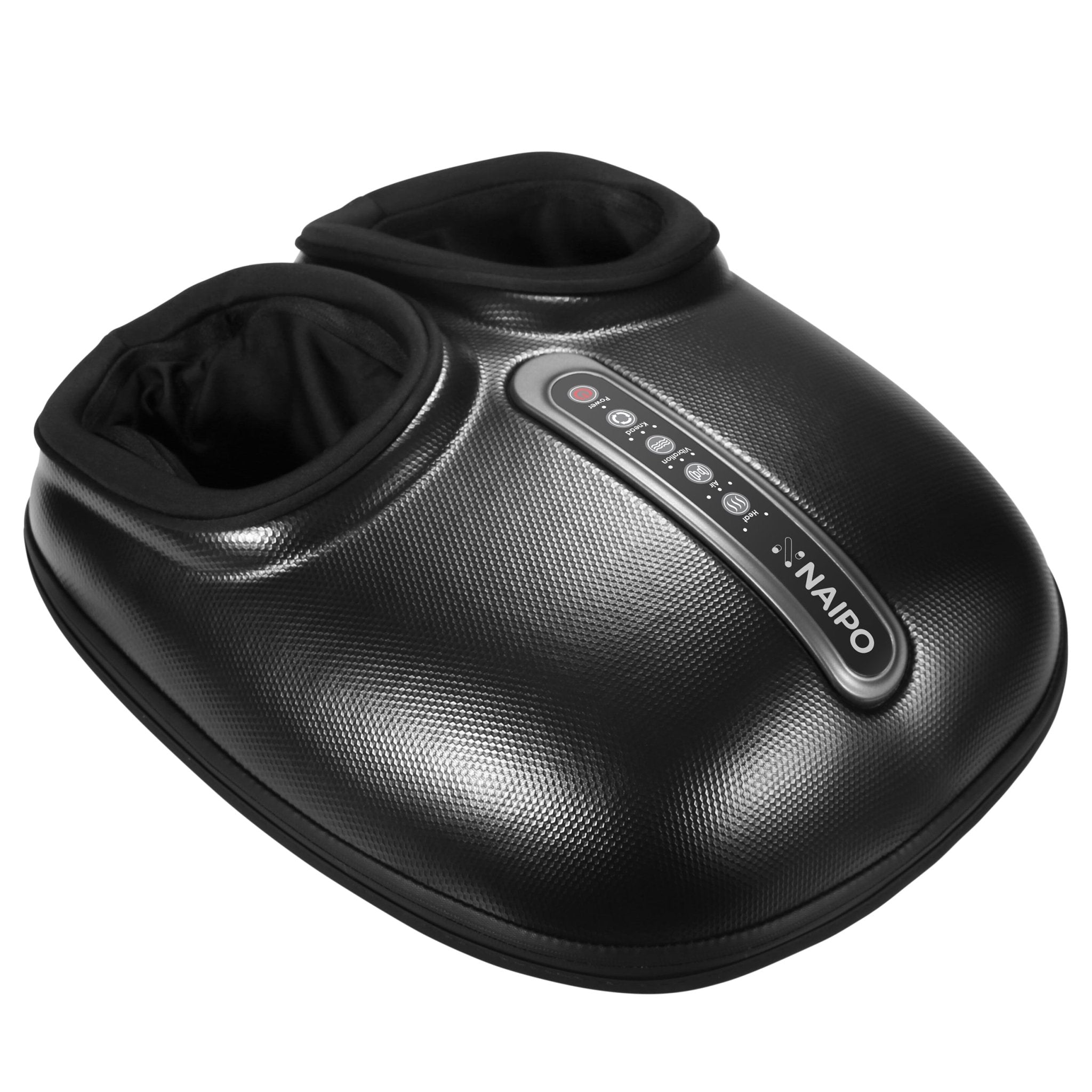 Foot Massager MGF - 868 - Black Leather - Wrapped Edition - NAIPO