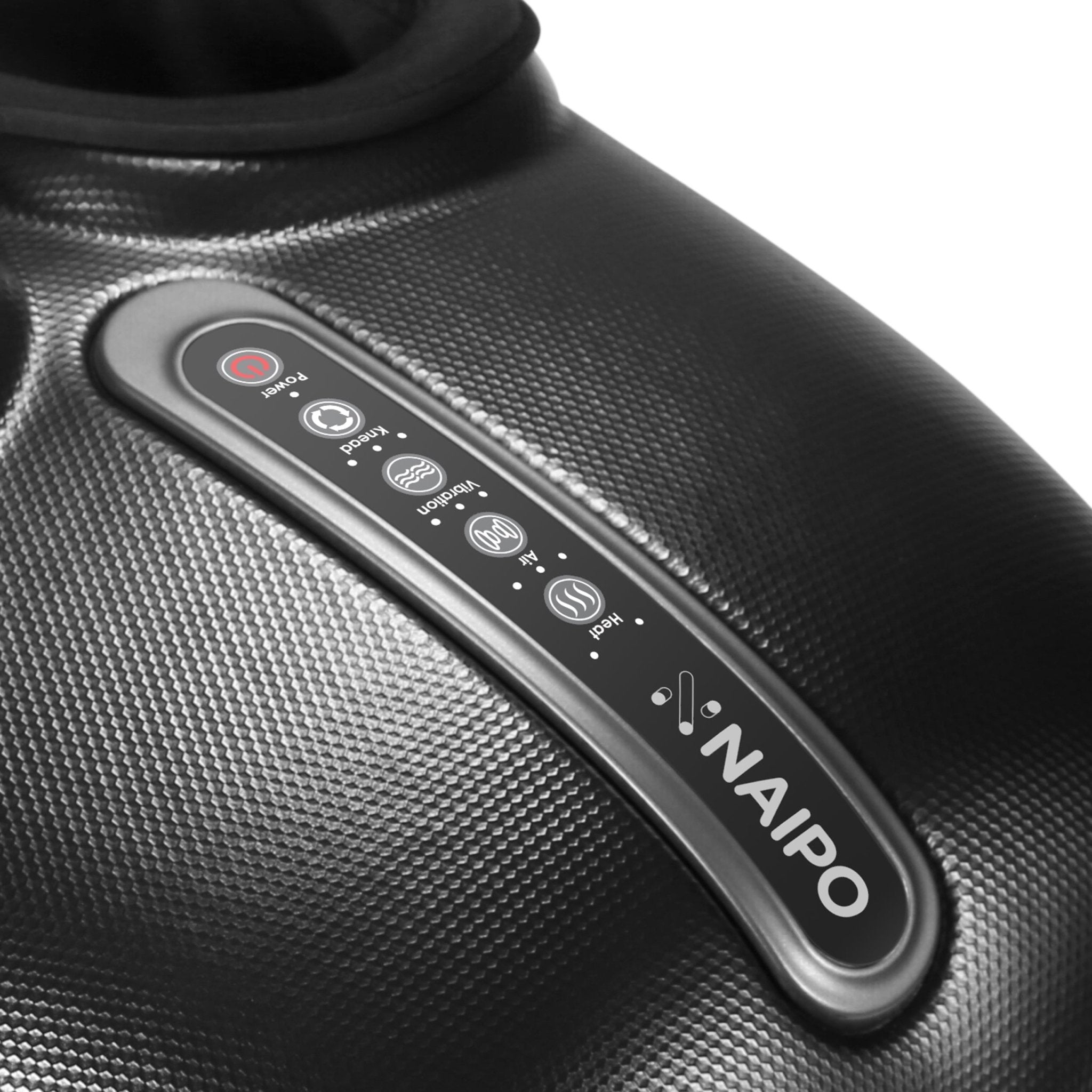 Foot Massager MGF - 868 - Black Leather - Wrapped Edition - NAIPO