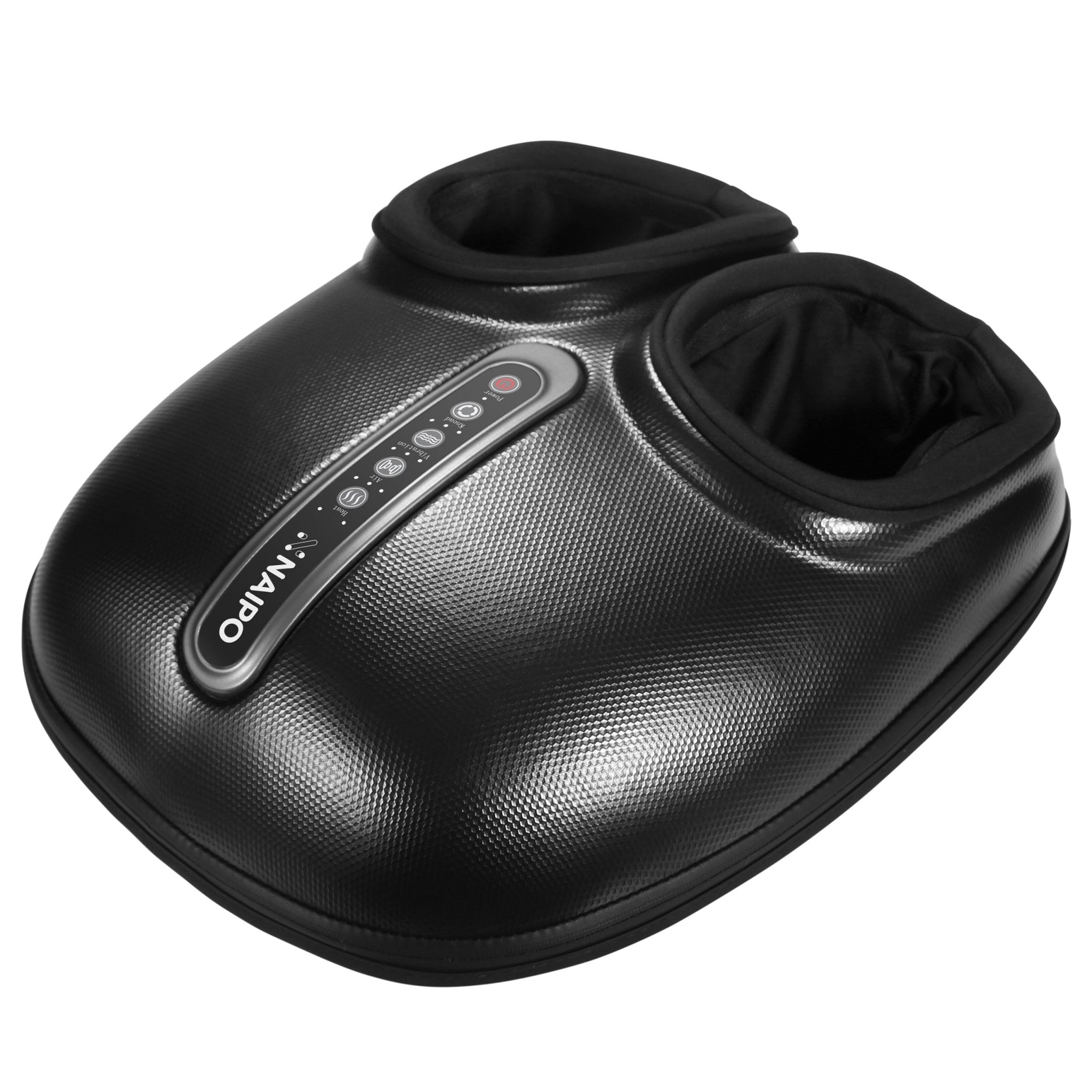 Foot Massager MGF - 868 - Black Leather - Wrapped Edition - NAIPO