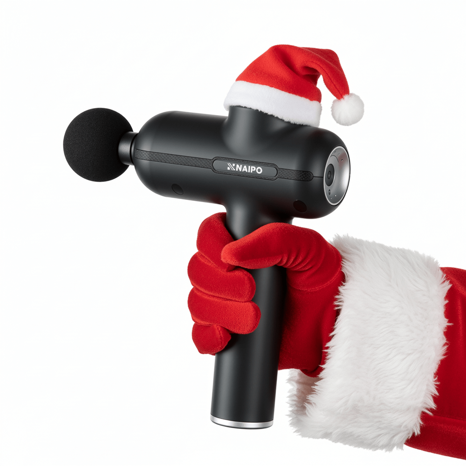 Massage Gun MGG - 2103 for Athletes, Naipo Handheld Massage Deep Tissue Body Muscle - Christmas Gift for Him/Her - NAIPO