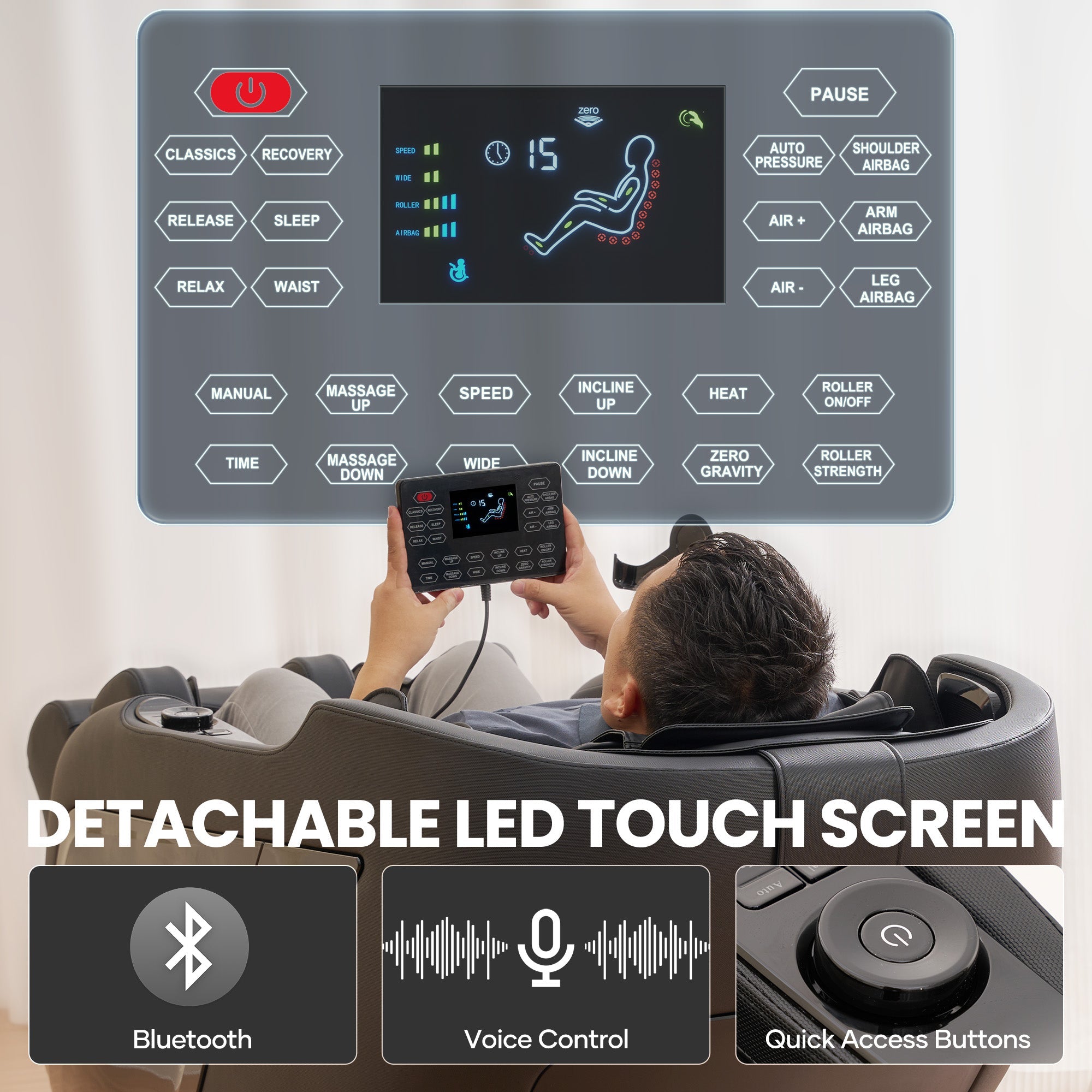 NAIPO 804 Smart Massage Chair - NAIPO