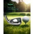 Naipo Golf Club Set 9 Piece Complete Golf Set for Right Handed with Stand Bag and 3 Bonus Head Covers - NAIPO