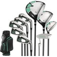 Naipo Golf Club Set 9 Piece Complete Golf Set for Right Handed with Stand Bag and 3 Bonus Head Covers - NAIPO