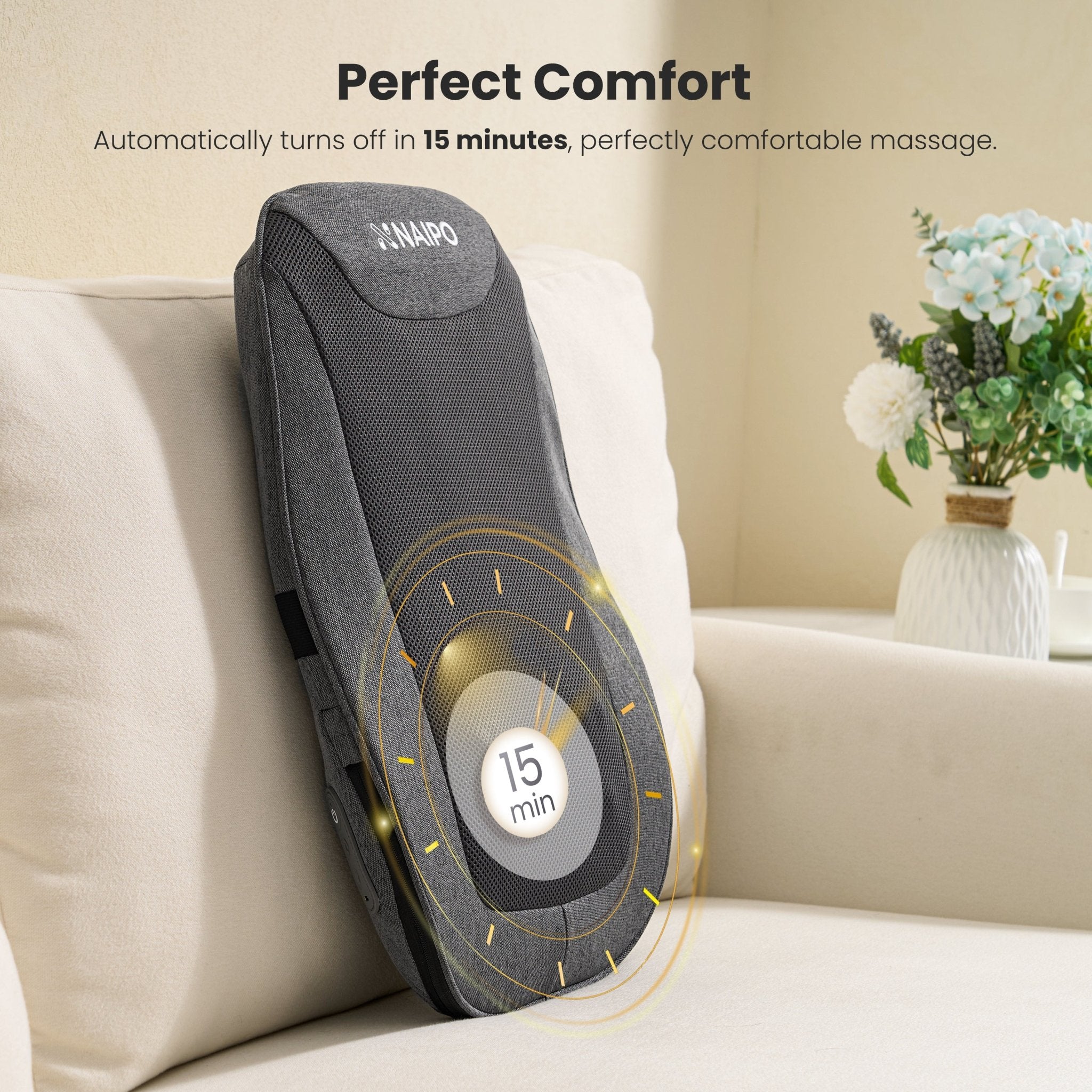 NAIPO MGB - 2403 mini charging massage backrest - NAIPO