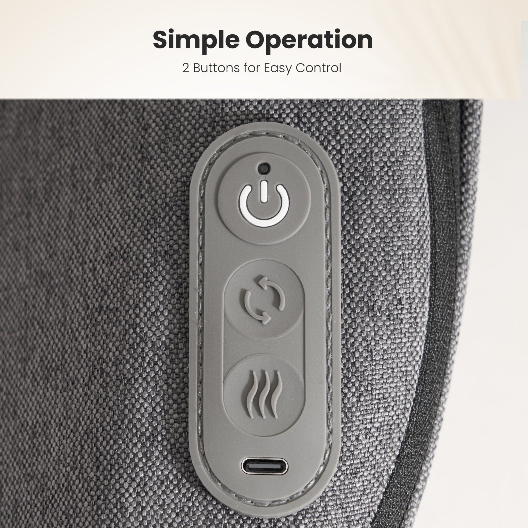 NAIPO MGB - 2403 mini charging massage backrest - NAIPO