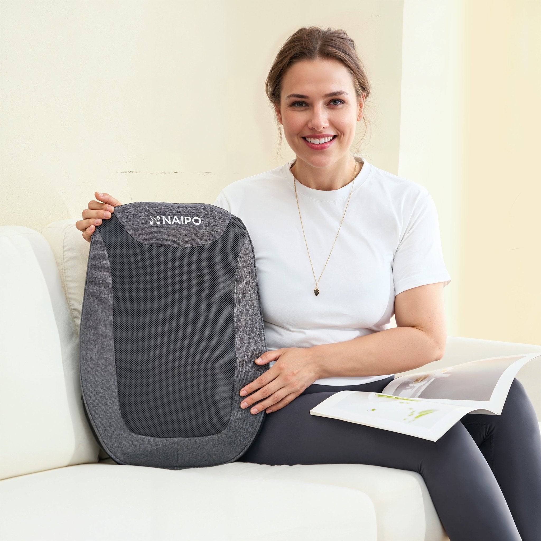 NAIPO MGB - 2403 mini charging massage backrest - NAIPO