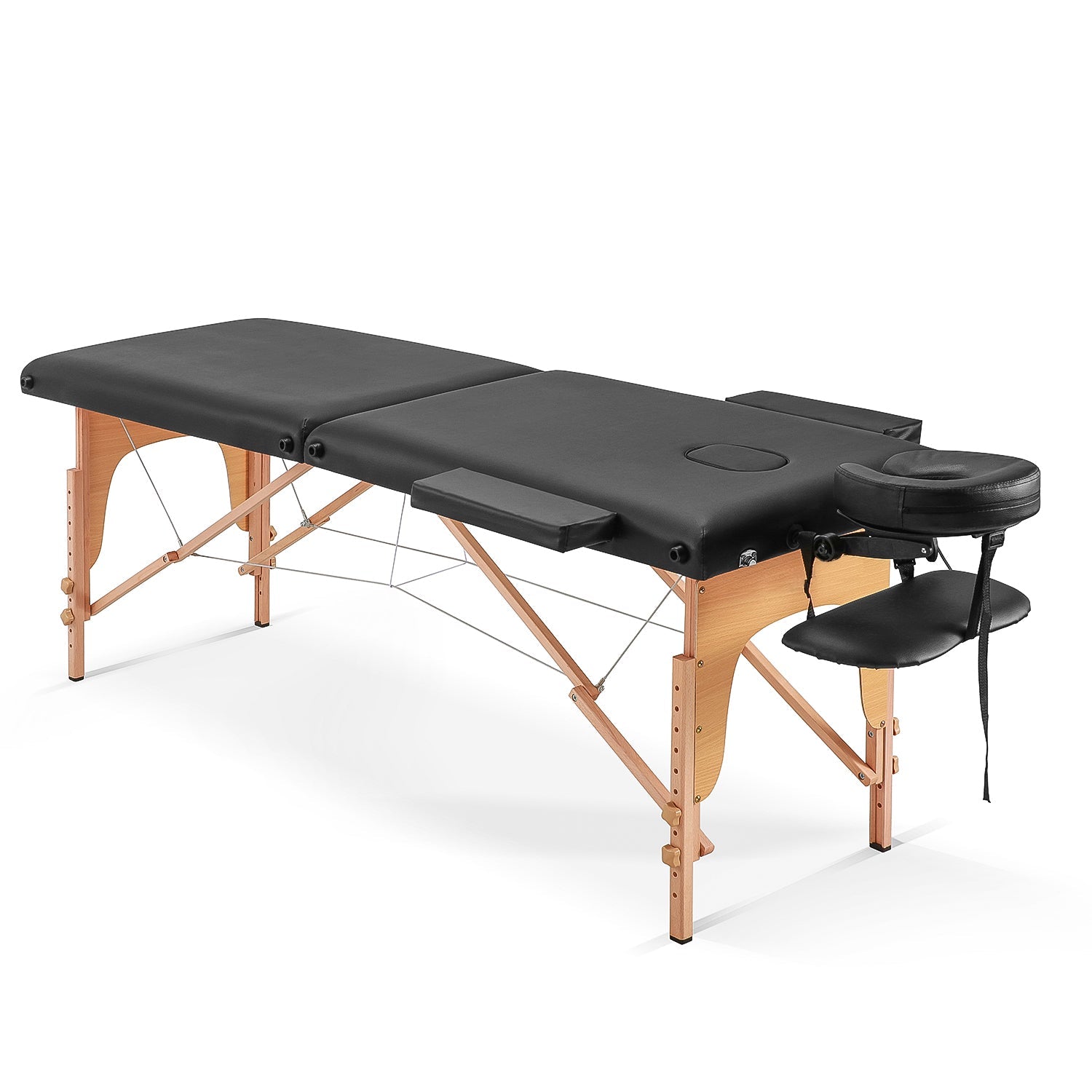 Naipo MGBC - 201 Portable Massage Table with 2 Fold Wooden - NAIPO
