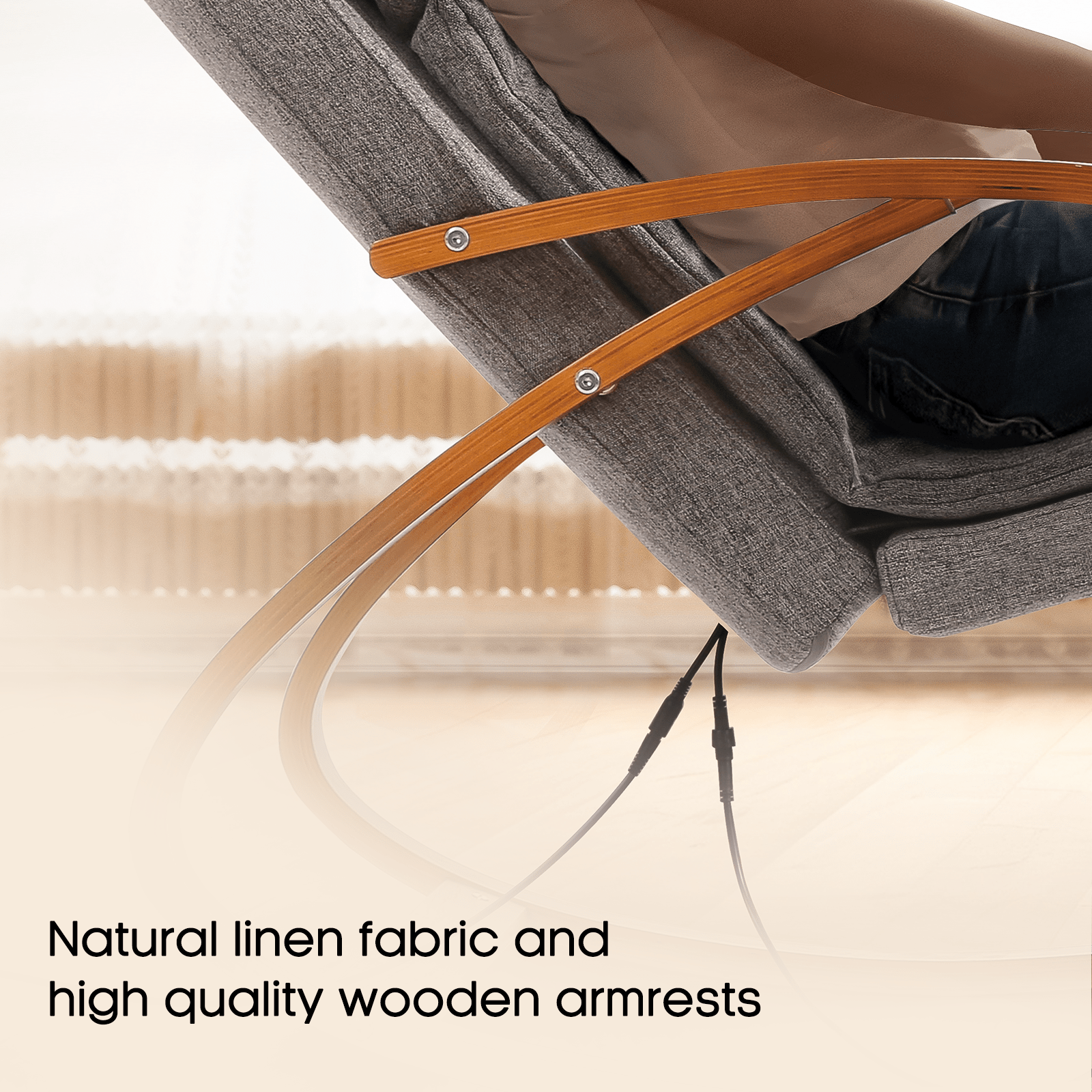 NAIPO MGC - 2300P new wooden massage chairs - NAIPO