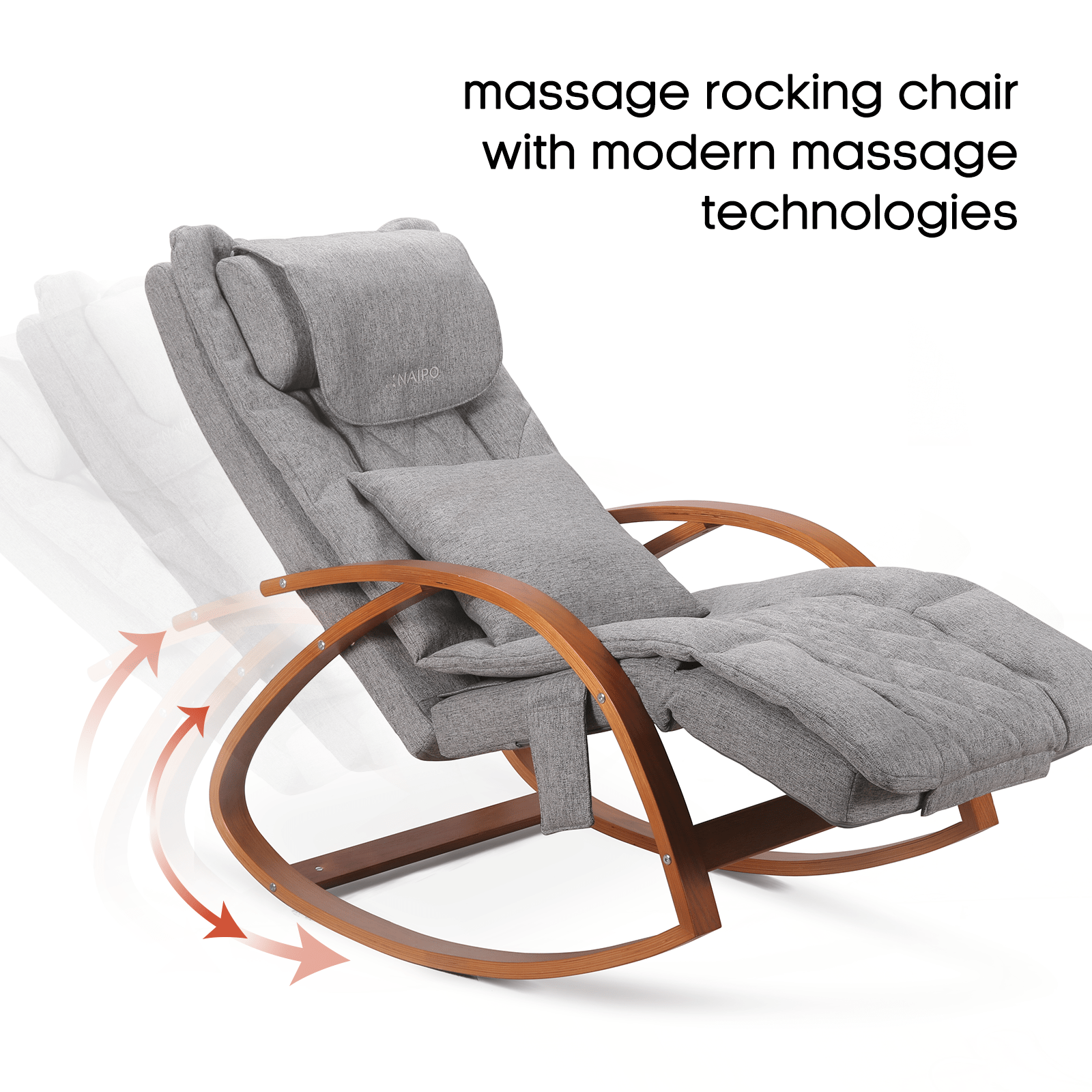NAIPO MGC - 2300P new wooden massage chairs - NAIPO