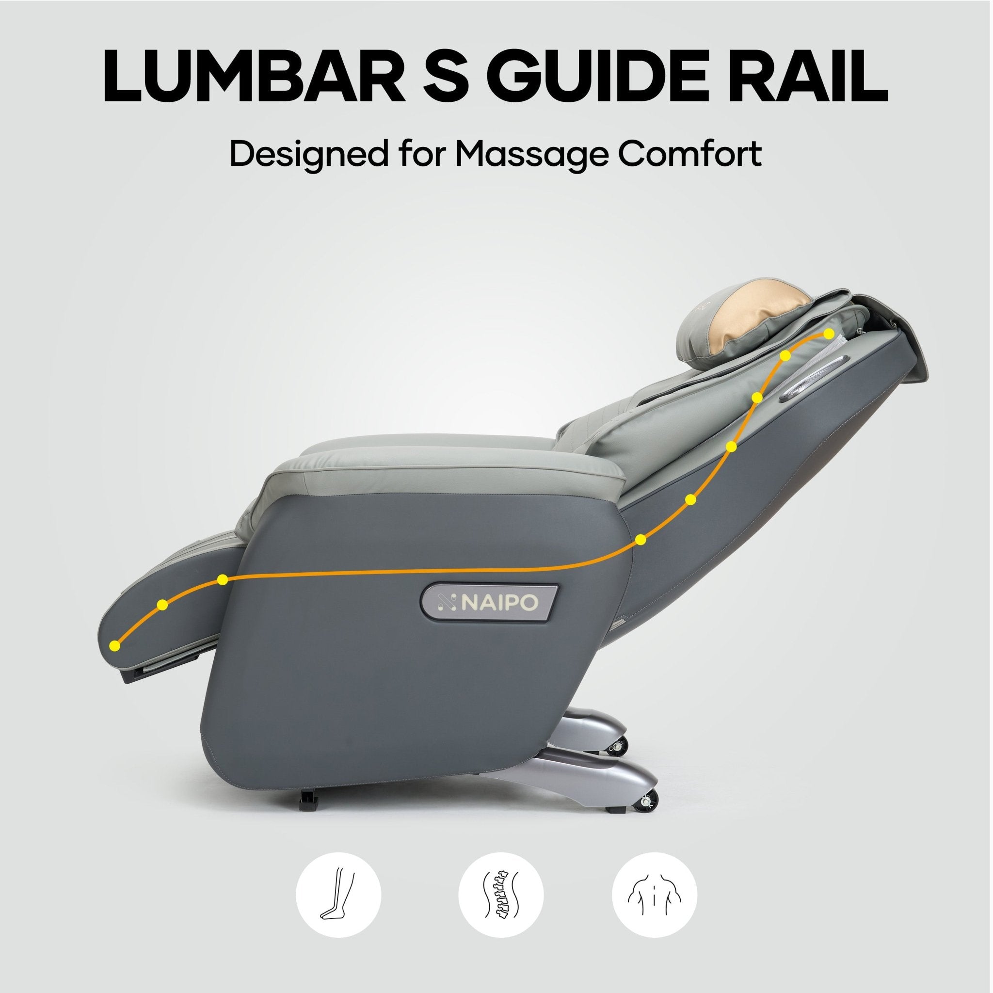 NAIPO MGC - 2300X Smart Massage Chair - NAIPO