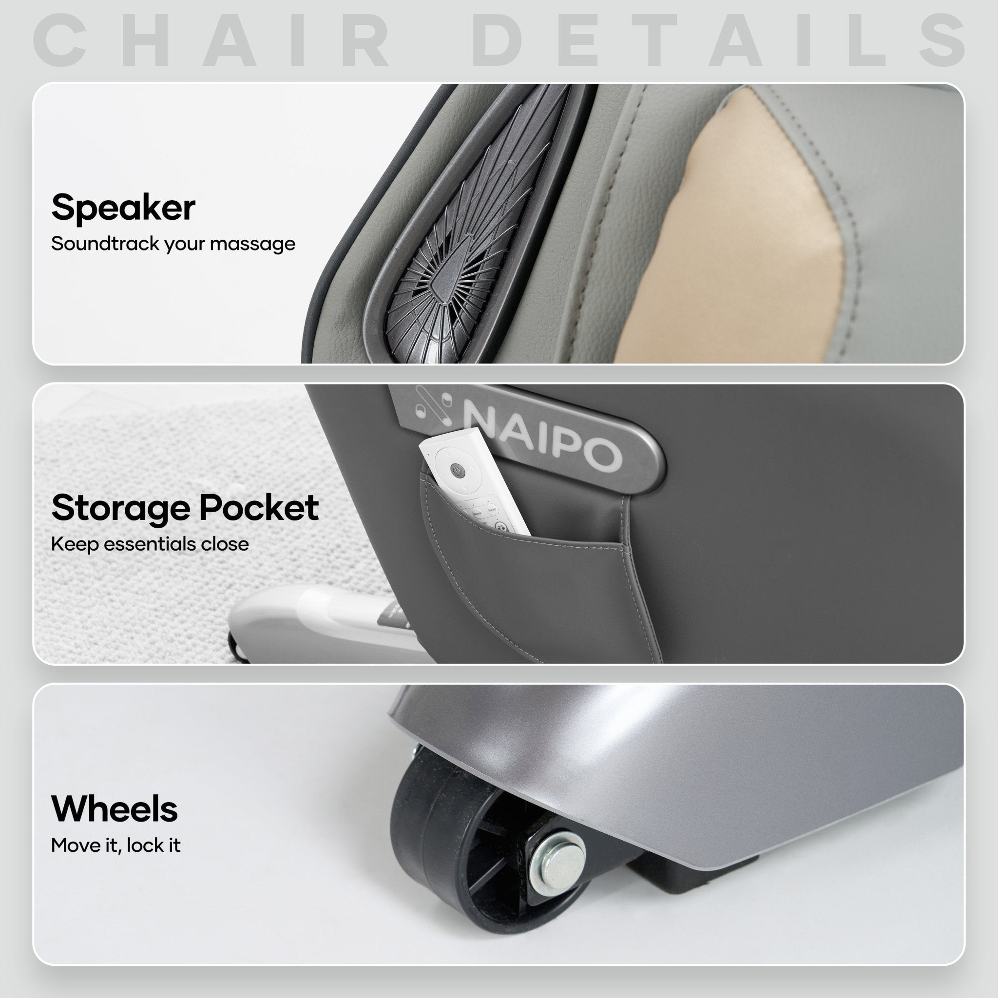 NAIPO MGC - 2300X Smart Massage Chair - NAIPO