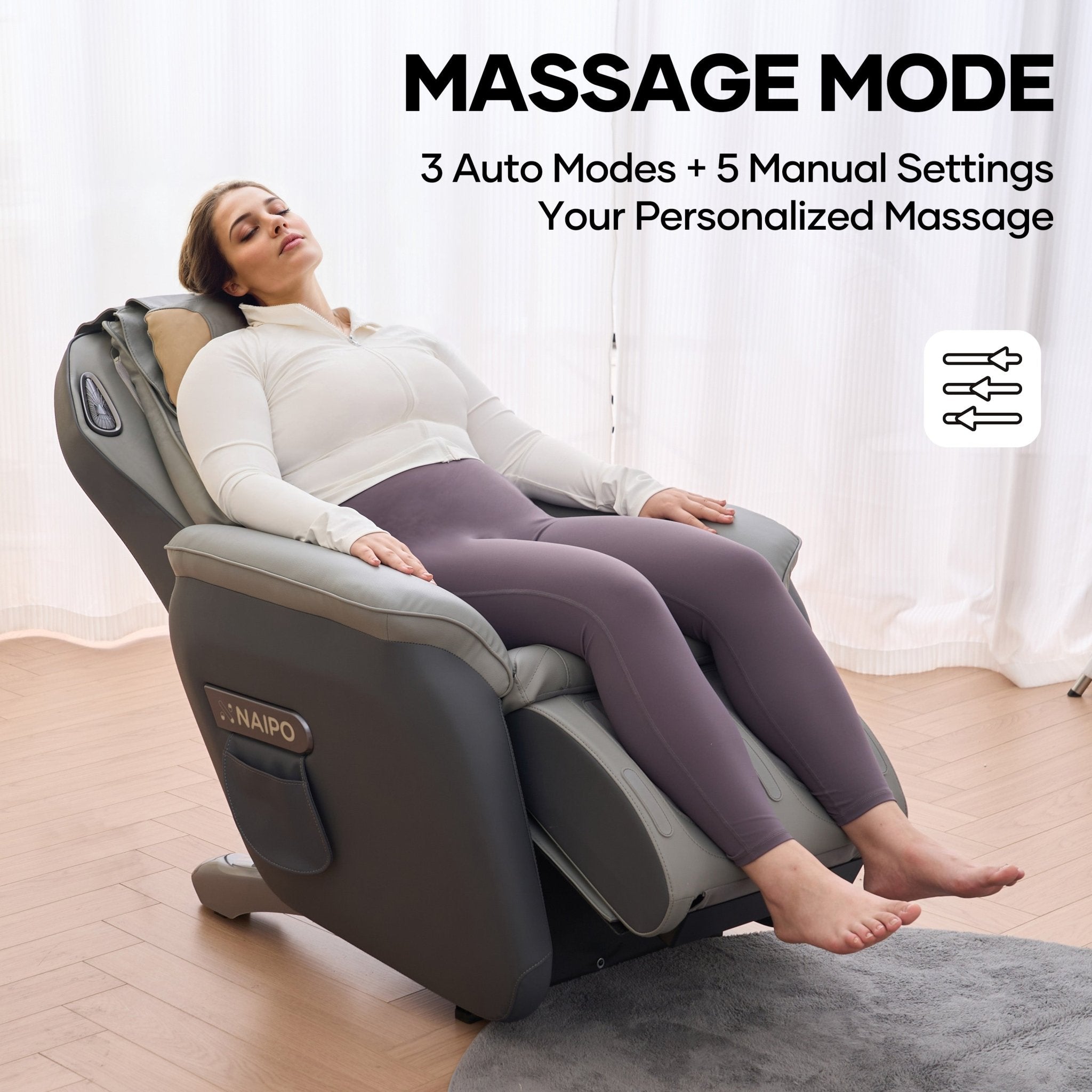 NAIPO MGC - 2300X Smart Massage Chair - NAIPO