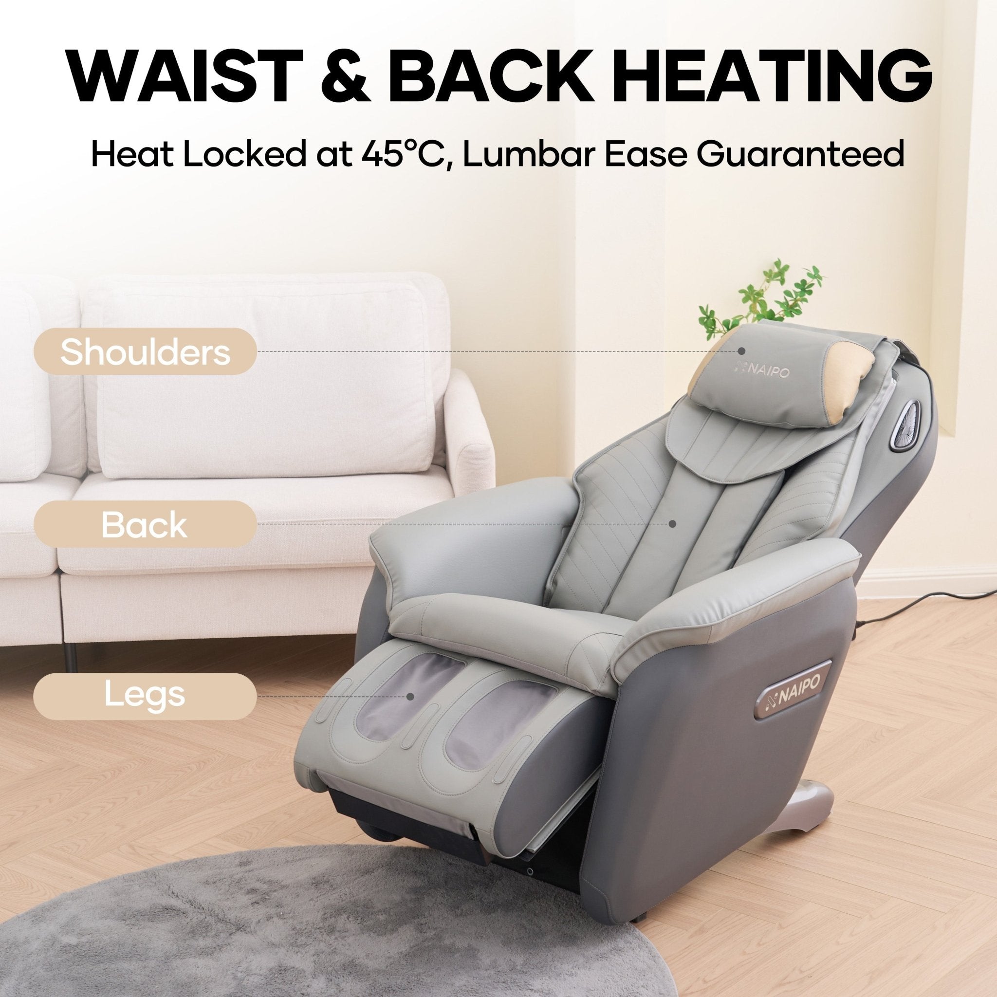 NAIPO MGC - 2300X Smart Massage Chair - NAIPO