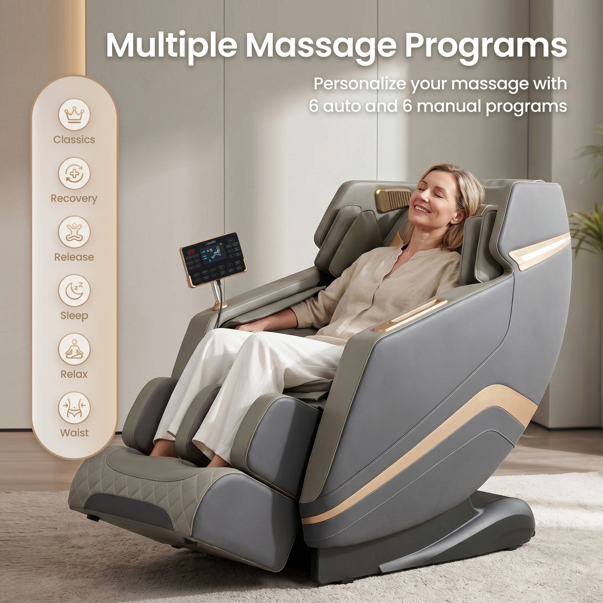 Naipo MGC - 803 Massage Chair - NAIPO