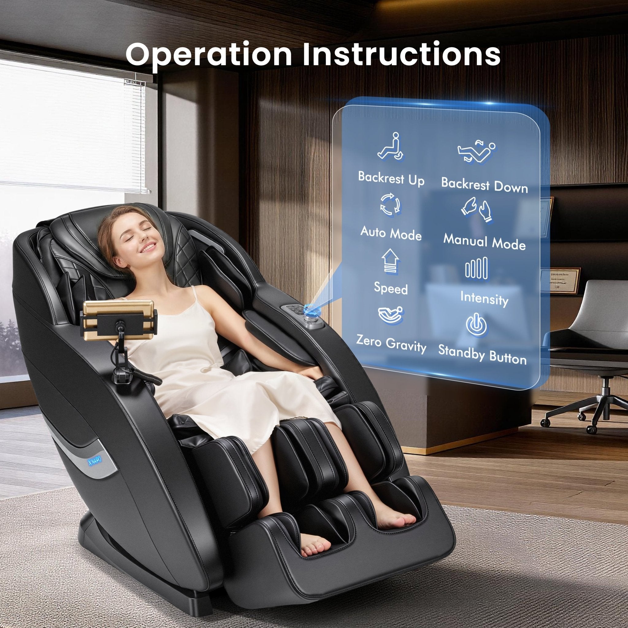Naipo MGC - 805 Massage Chair - NAIPO