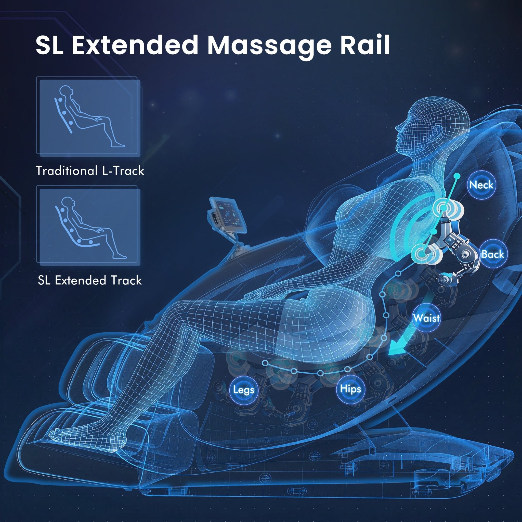 Naipo MGC - 805 Massage Chair - NAIPO