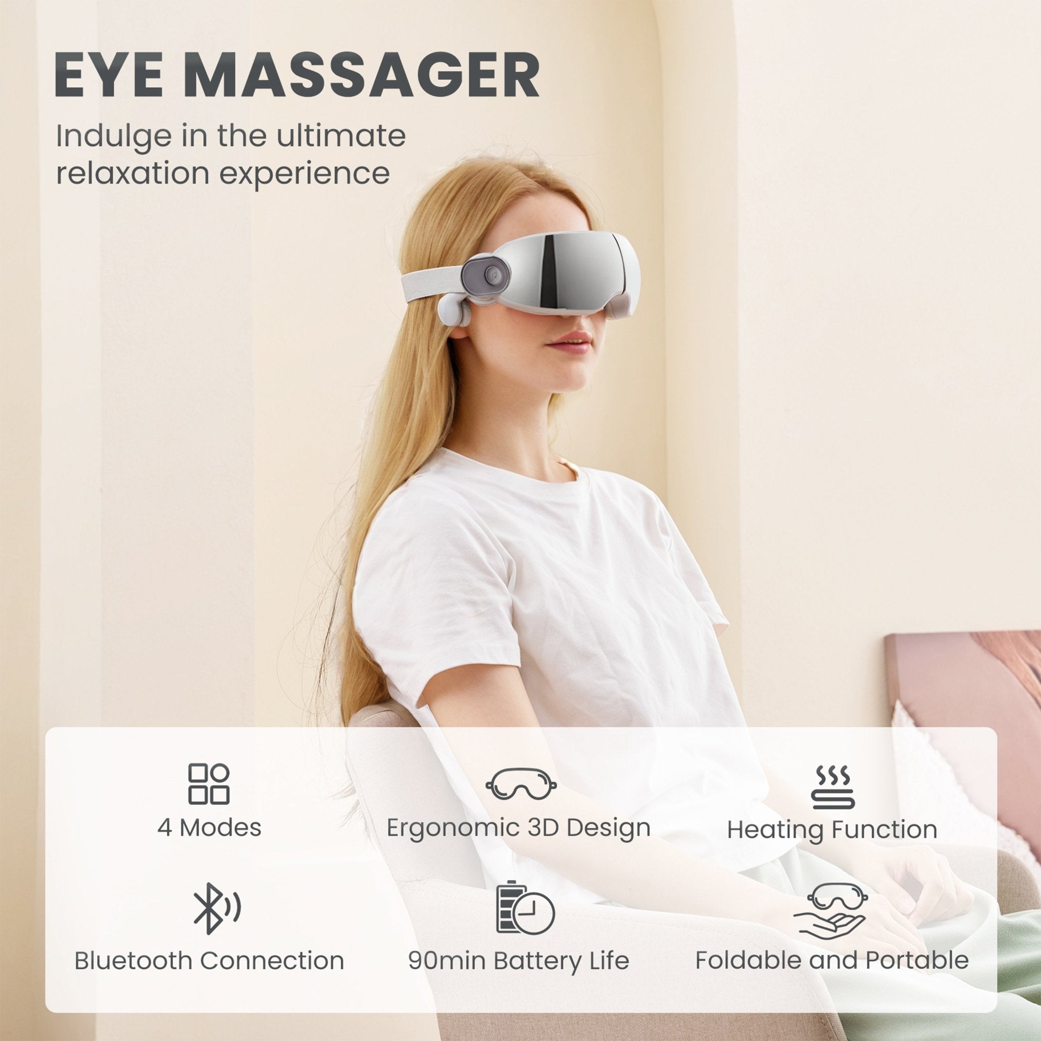 Naipo MGE - 2303 BoneConduction Eye Massager - NAIPO