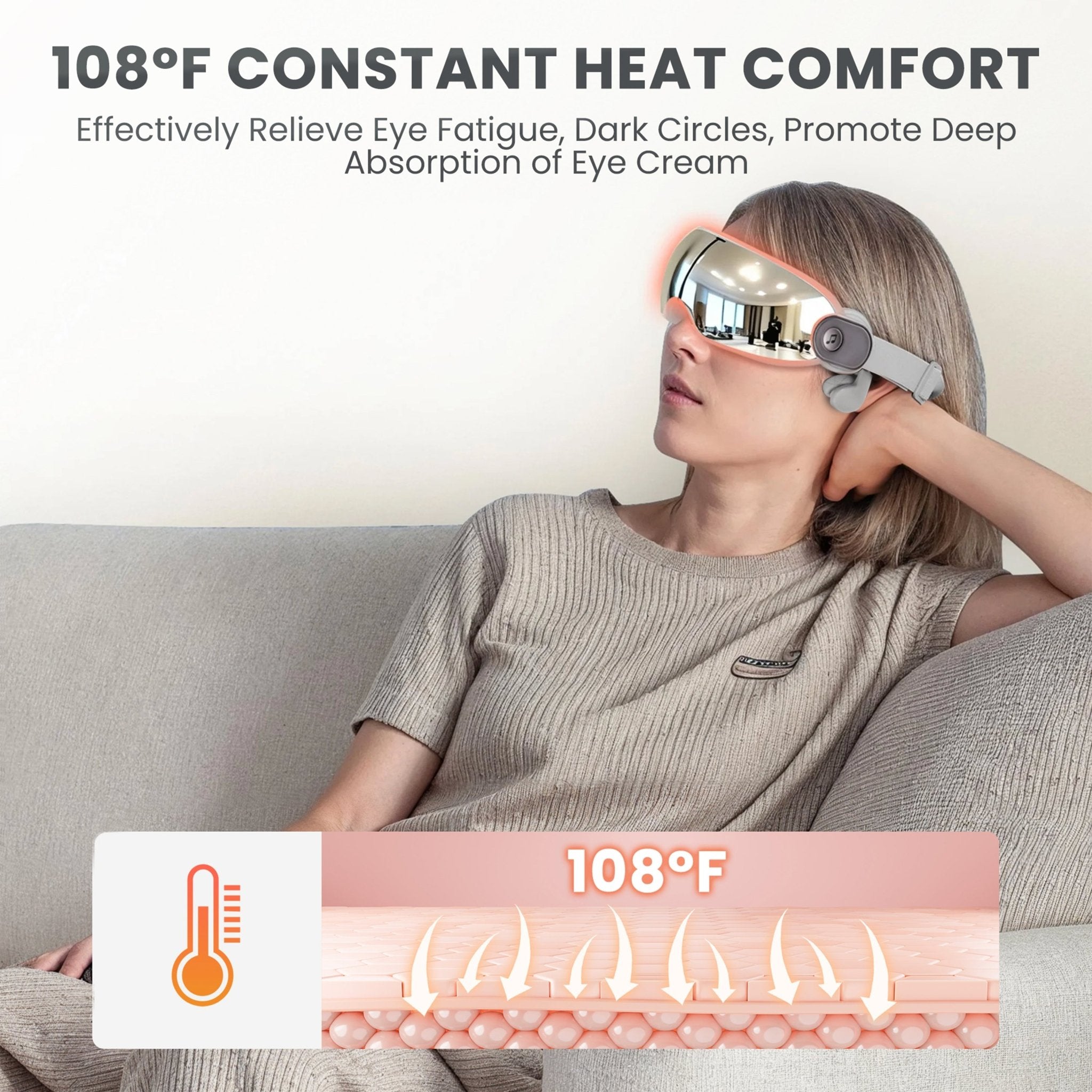 Naipo MGE - 2303 BoneConduction Eye Massager - NAIPO