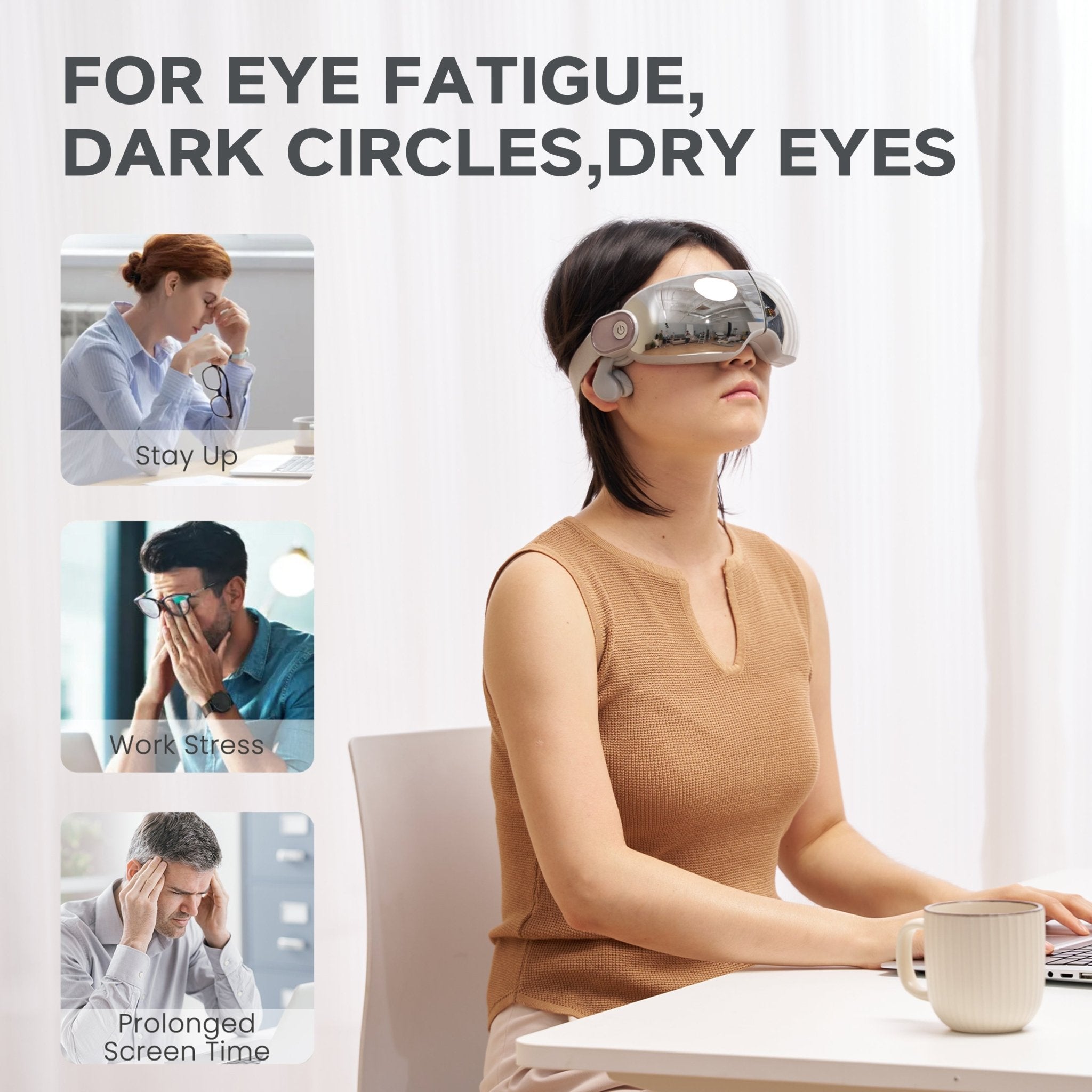 Naipo MGE - 2303 BoneConduction Eye Massager - NAIPO