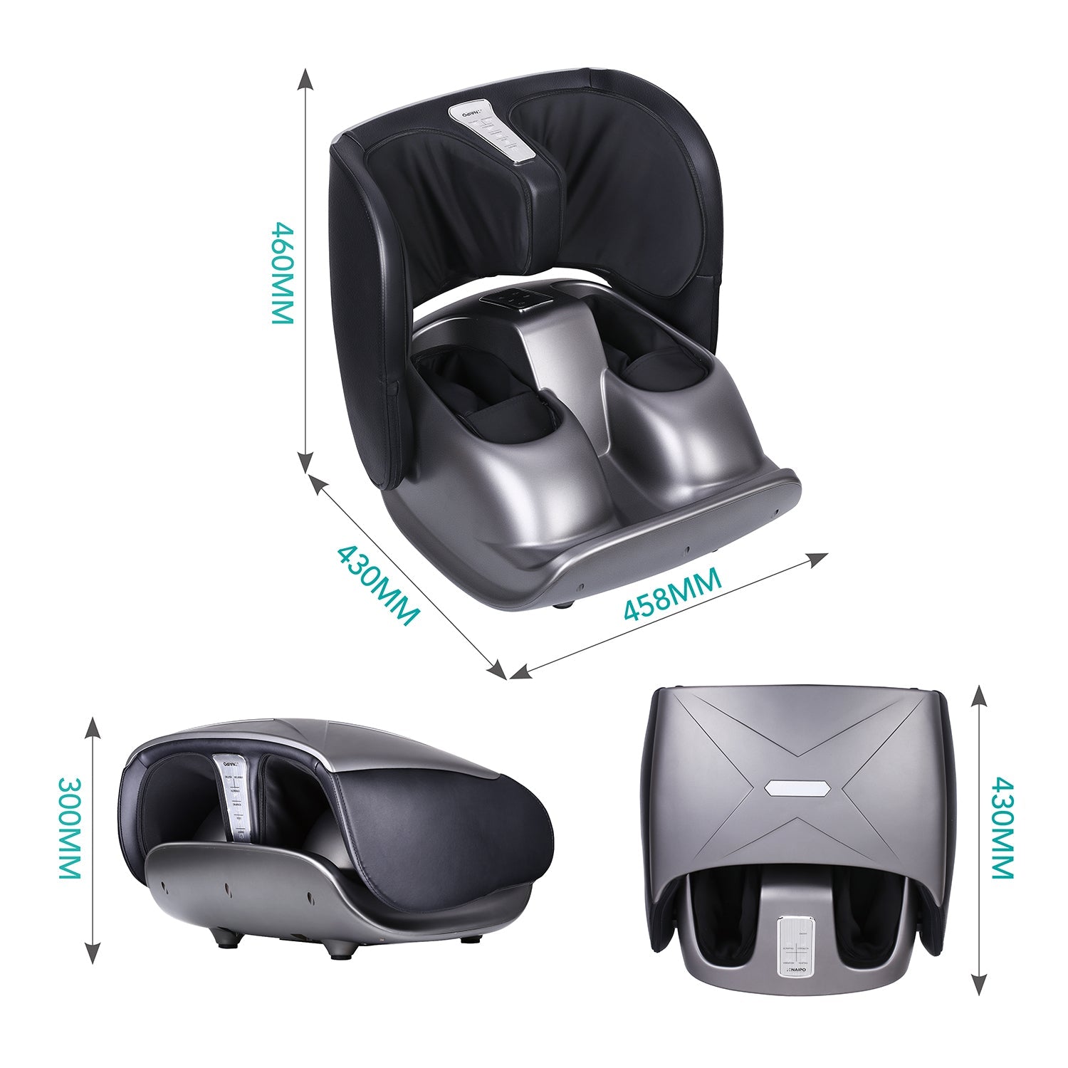 Naipo MGF - 3600 Calf& Foot 2 in 1 Massager - NAIPO