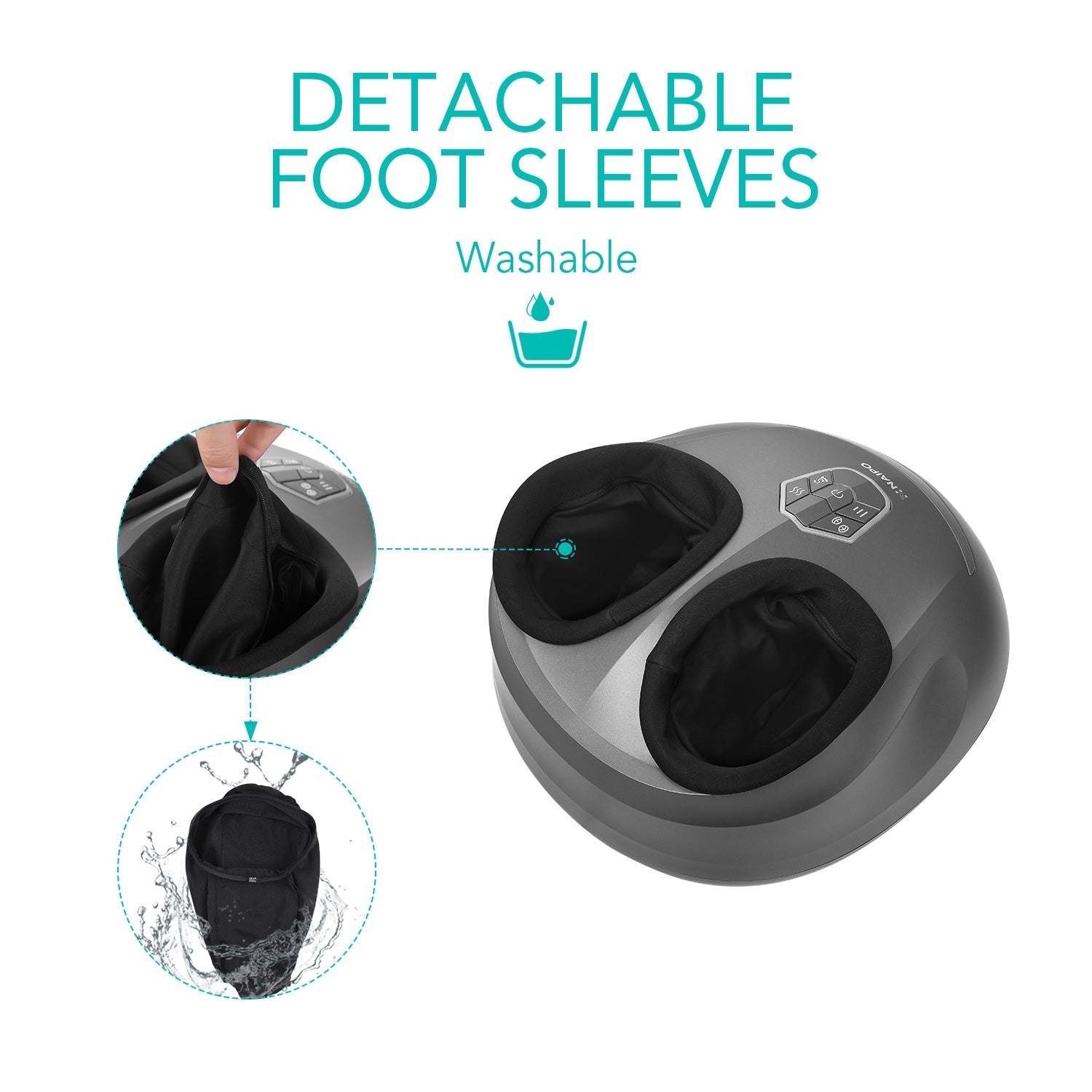 Naipo MGF - 836 Foot Massager with Heat and Airbag Massage - NAIPO