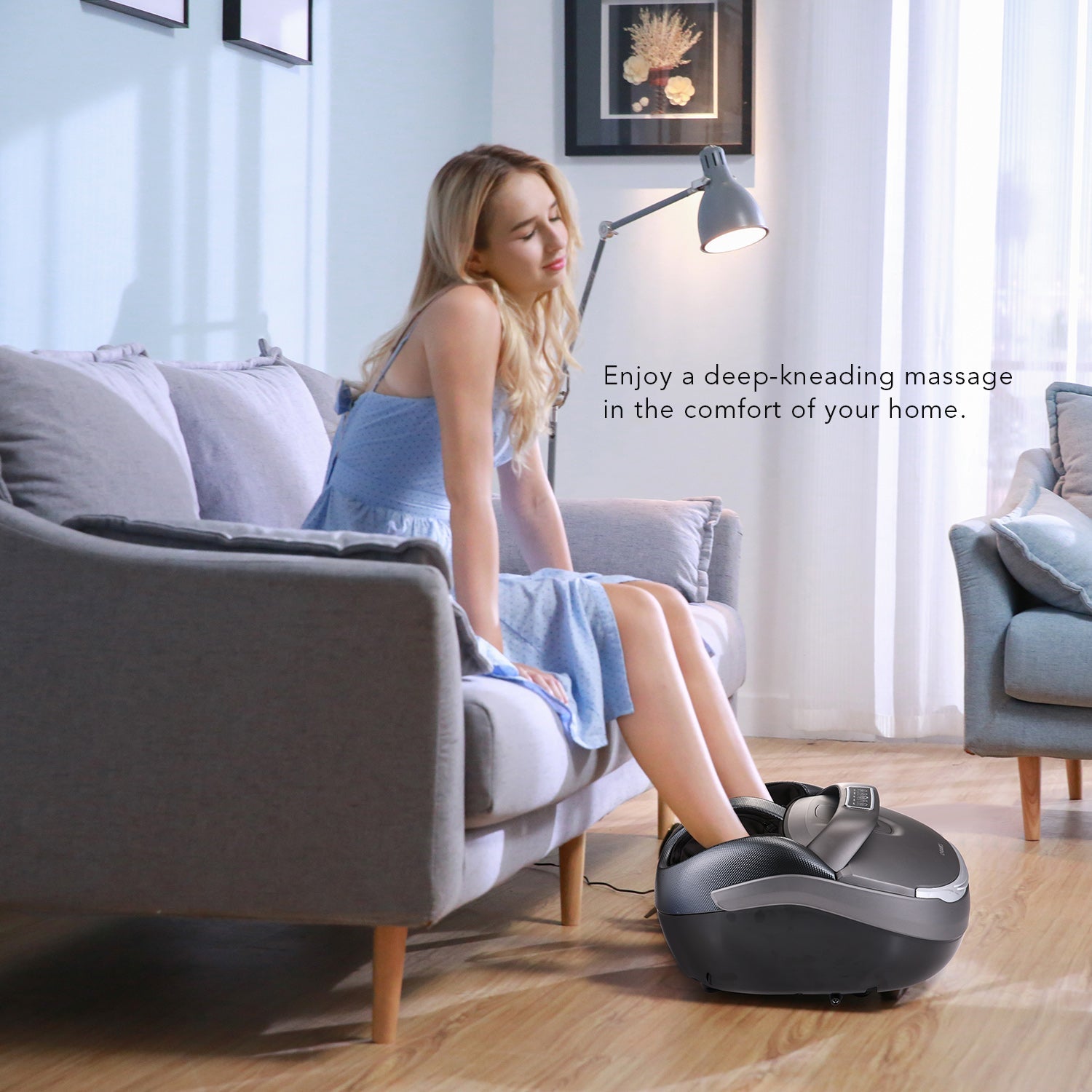 Naipo MGF - 839A Foot Massager Shiatsu Foot Massage Machine Luxury Feet Massager - NAIPO