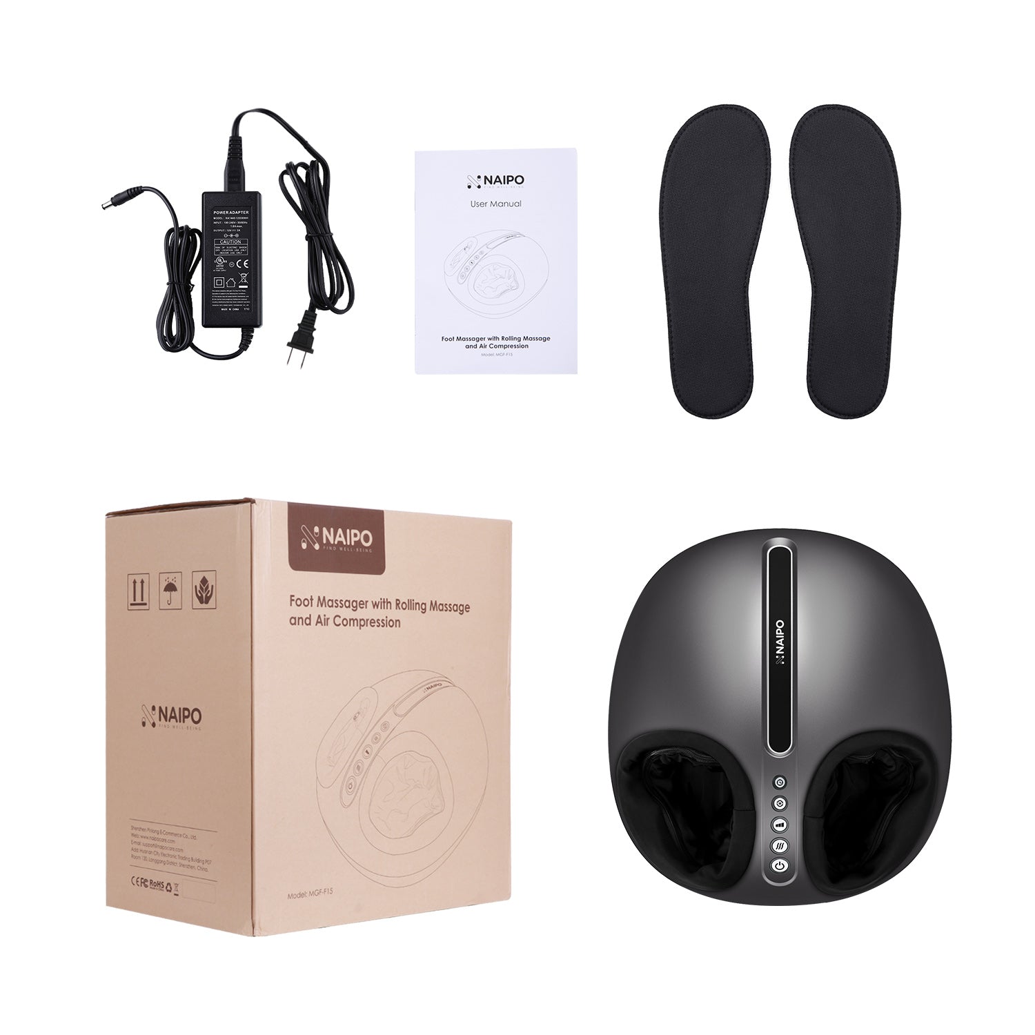 Naipo MGF - F15 Beetle Foot Massager - NAIPO