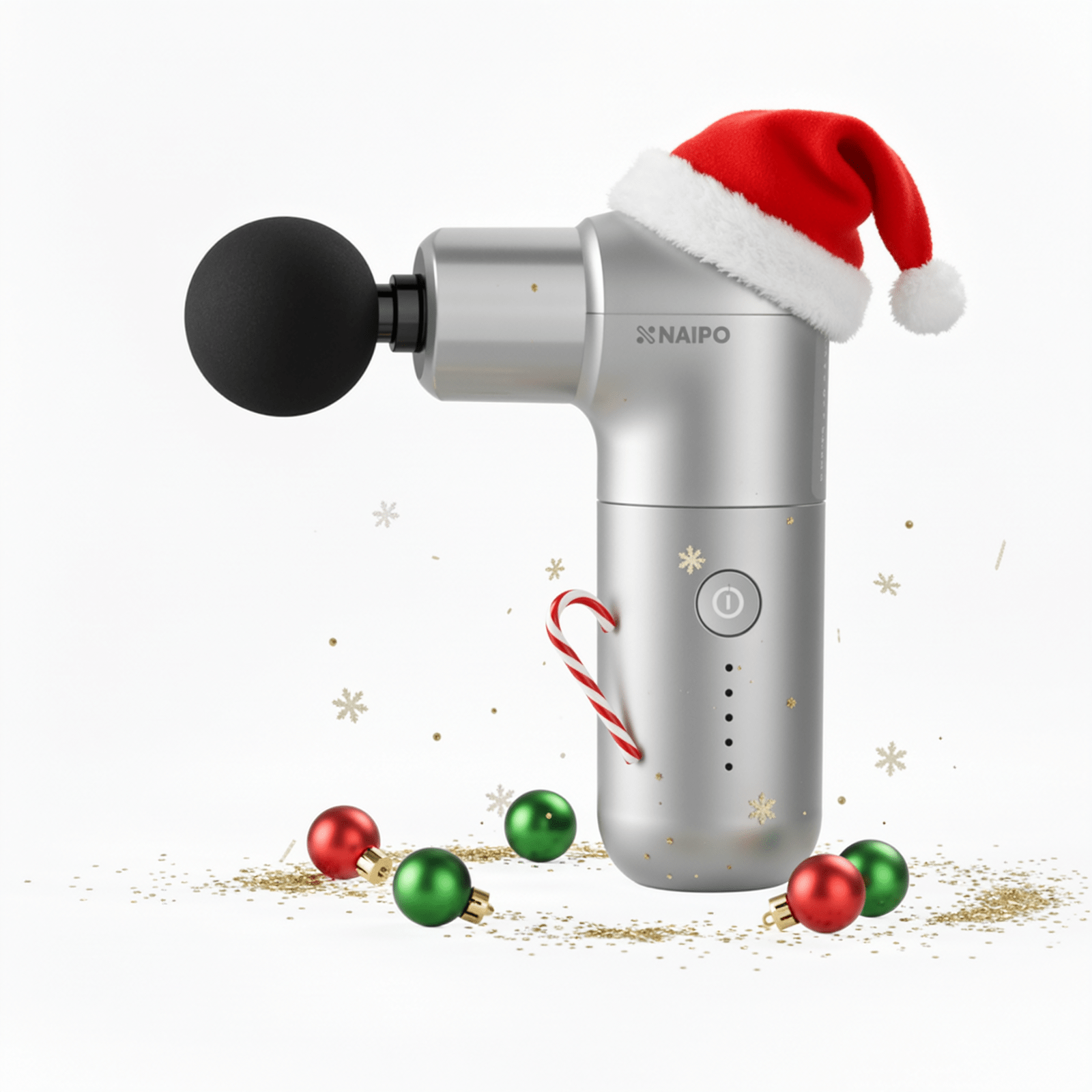 Naipo MGPC - 002 Mini Massage Gun, Percussion Muscle Massage Guns for Athletes Pain Relief - Christmas Gift for Him/Her - NAIPO