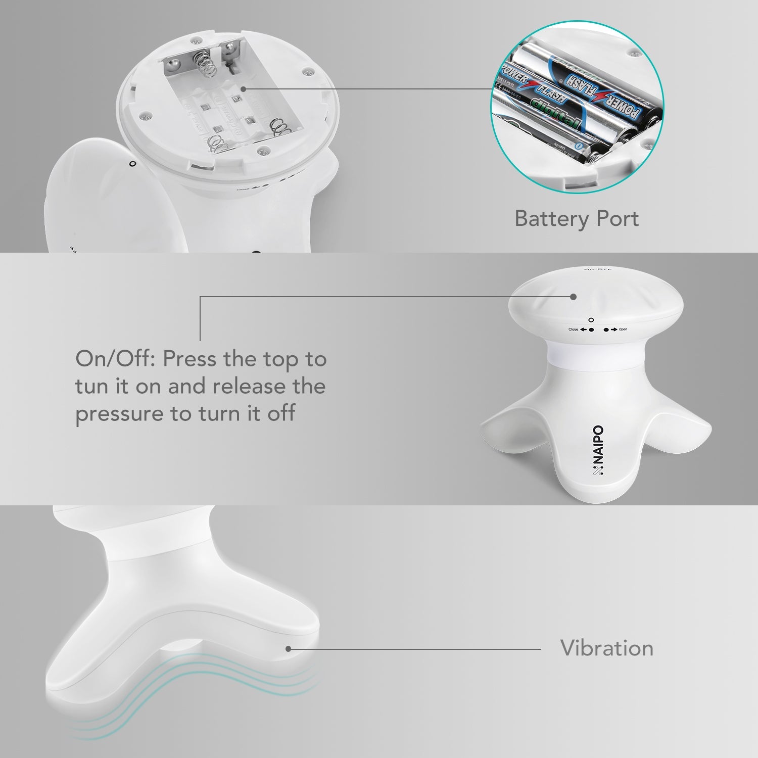 Naipo MGPC - 101MM Mini Percussion Massage Gun - NAIPO