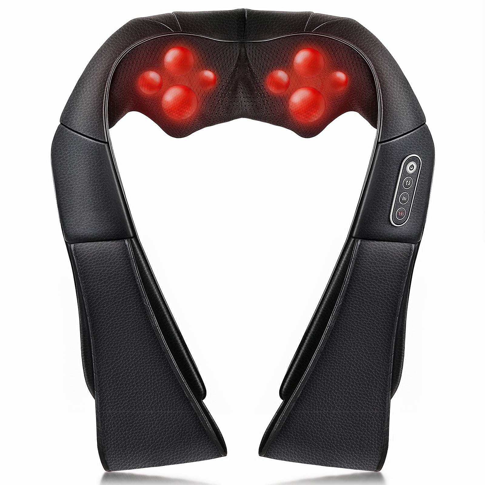 Naipo MGS - 150DC Neck and Shoulder Massager, 3D Deep Tissue Kneading Shiatsu Massager with Heat - NAIPO