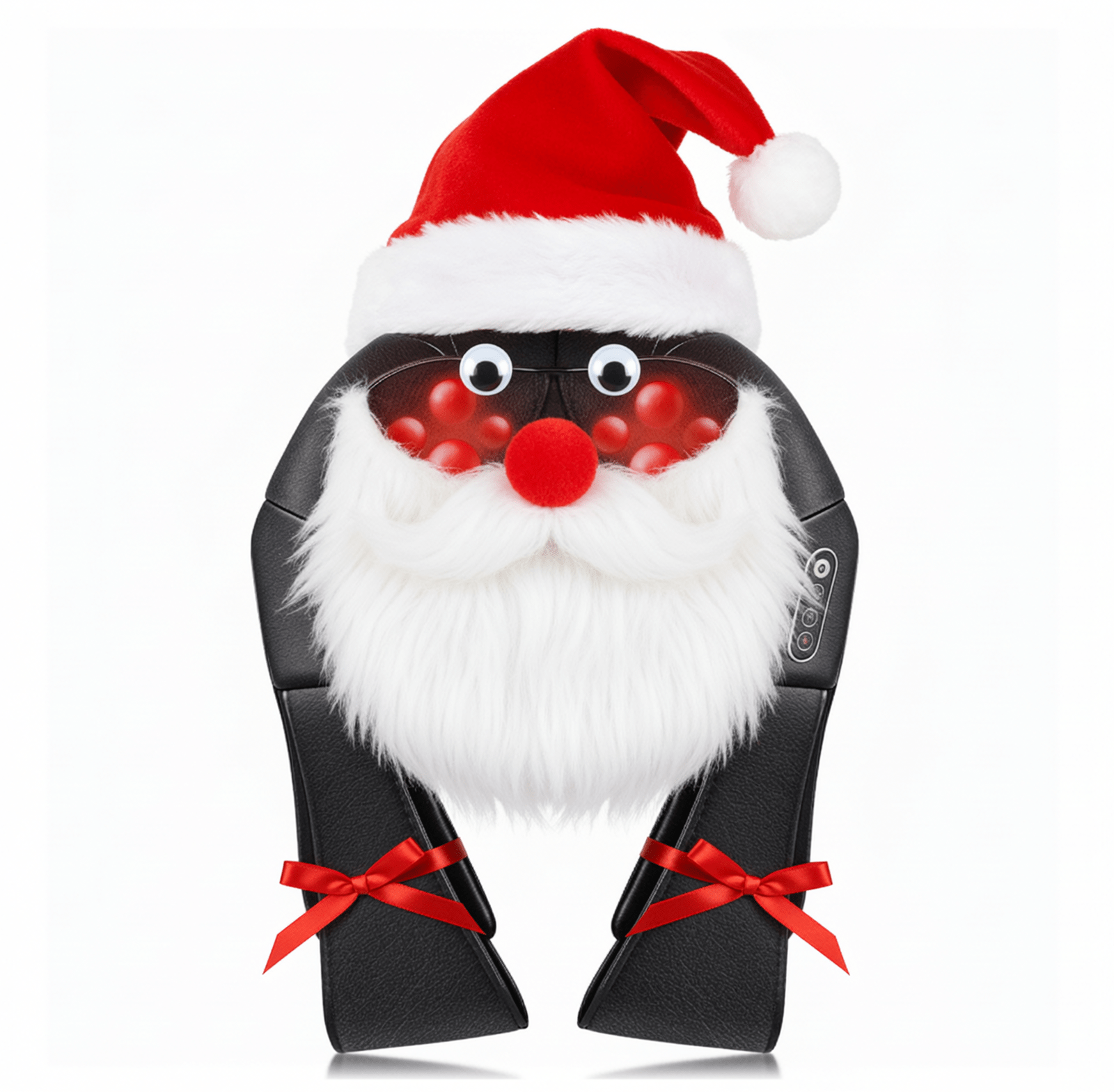 Naipo MGS - 150DC Neck and Shoulder Massager, 3D Deep Tissue Kneading Shiatsu Massager with Heat - Christmas Gift for Him/Her - NAIPO