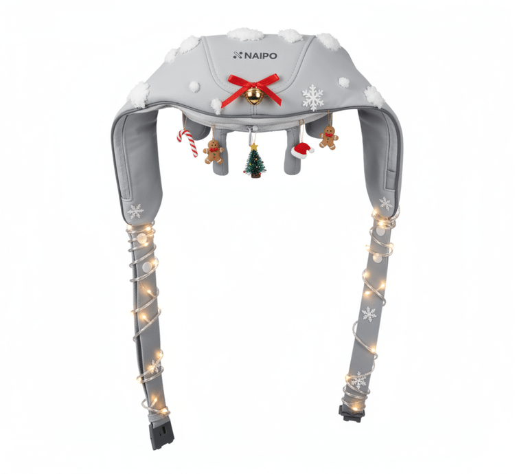 NAIPO MGS - 2301(oFree) Shoulder Massager with Heat and Adjustable Straps - Christmas Gift for Him/Her - NAIPO