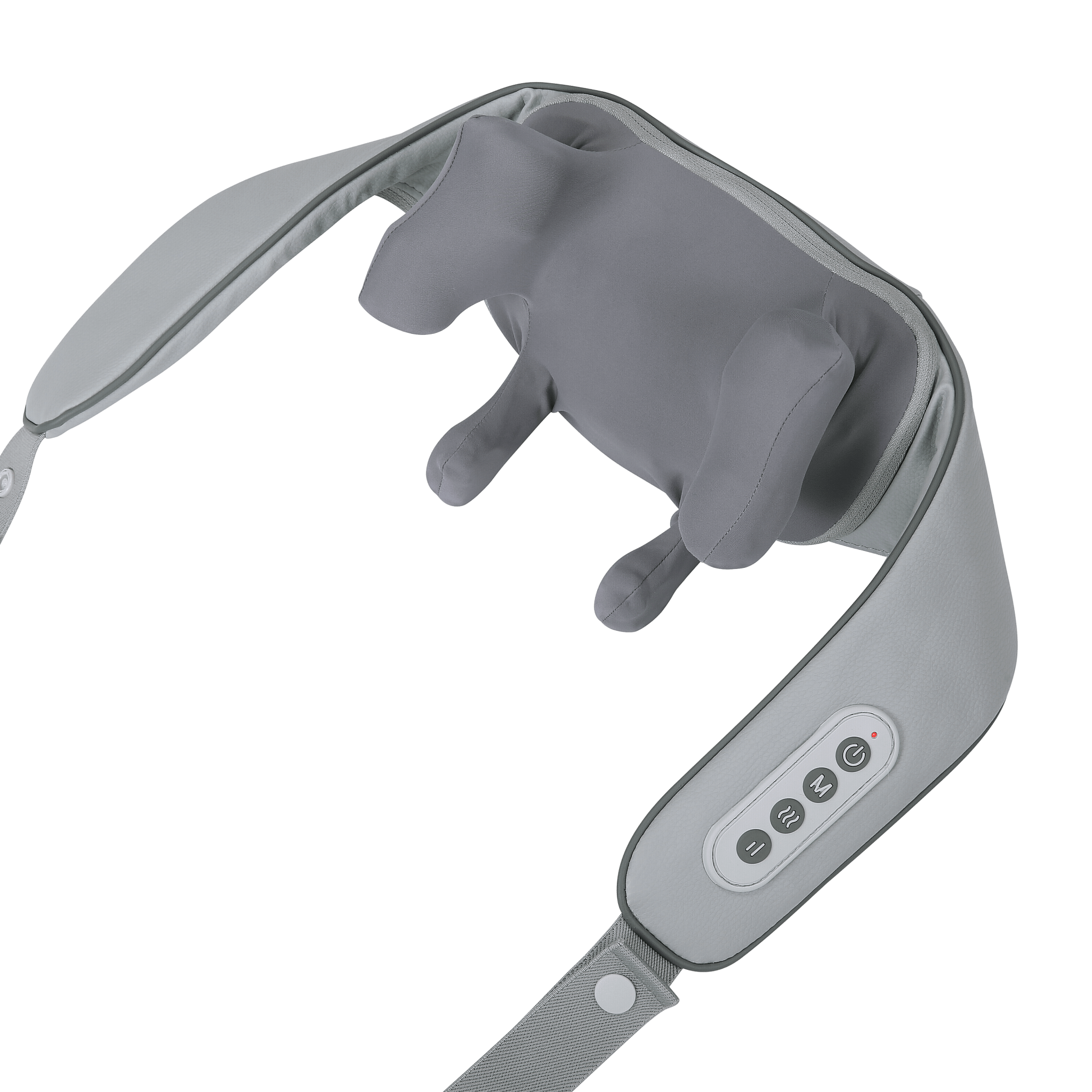 NAIPO MGS - 2301(oFree) Shoulder Massager with Heat and Adjustable Straps Grey - NAIPO