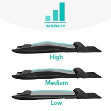 NAIPO MGYM - 8610 Portable Traction Air Yoga Mat with Waist Heated Massage - NAIPO