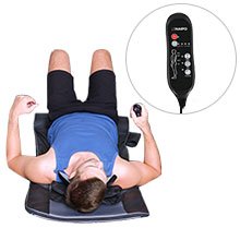 NAIPO MGYM - 8610 Portable Traction Air Yoga Mat with Waist Heated Massage - NAIPO