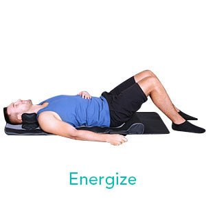 NAIPO MGYM - 8610 Portable Traction Air Yoga Mat with Waist Heated Massage - NAIPO