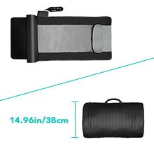 NAIPO MGYM - 8610 Portable Traction Air Yoga Mat with Waist Heated Massage - NAIPO