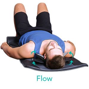 NAIPO MGYM - 8610 Portable Traction Air Yoga Mat with Waist Heated Massage - NAIPO