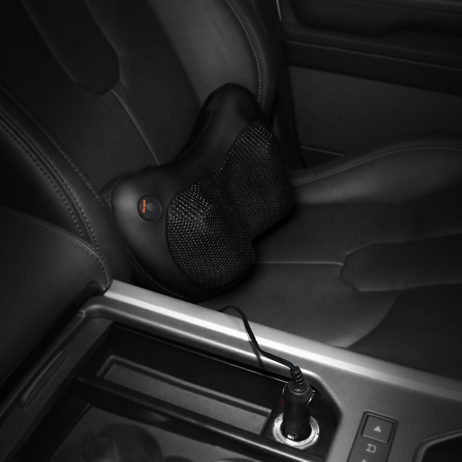 Naipo Neck & Back Massage Pillow with Heat Shiatsu Deep Kneading Massager - NAIPO