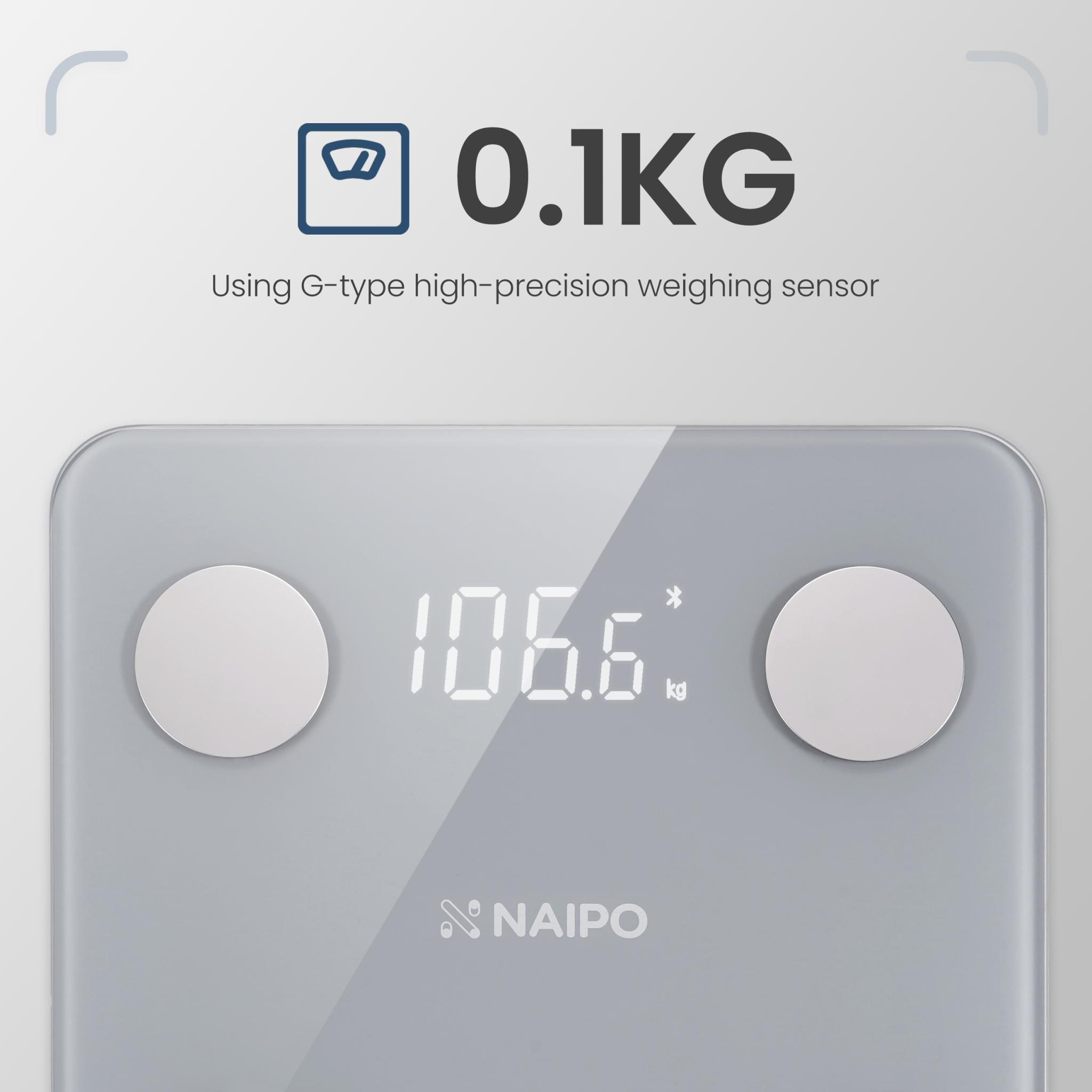 Naipo NP - BS01 Smart Bluetooth Body Fat Scale - NAIPO