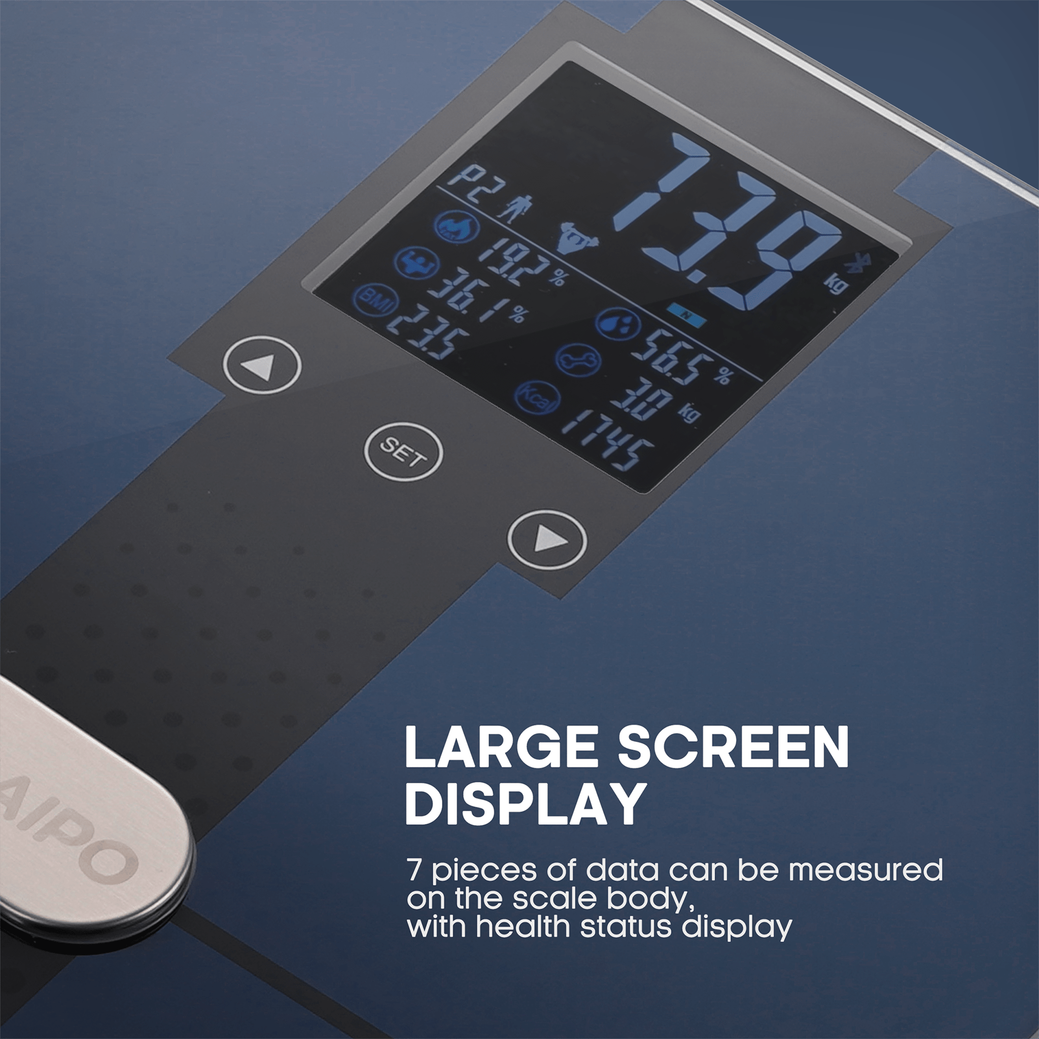 Naipo NP - BS02 Smart Scale - Dark Gray - NAIPO