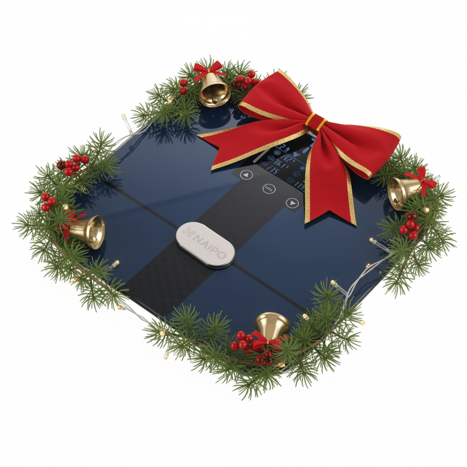 Naipo NP - BS02 Smart Scale - Dark Gray - Christmas Gift for Him/Her - NAIPO
