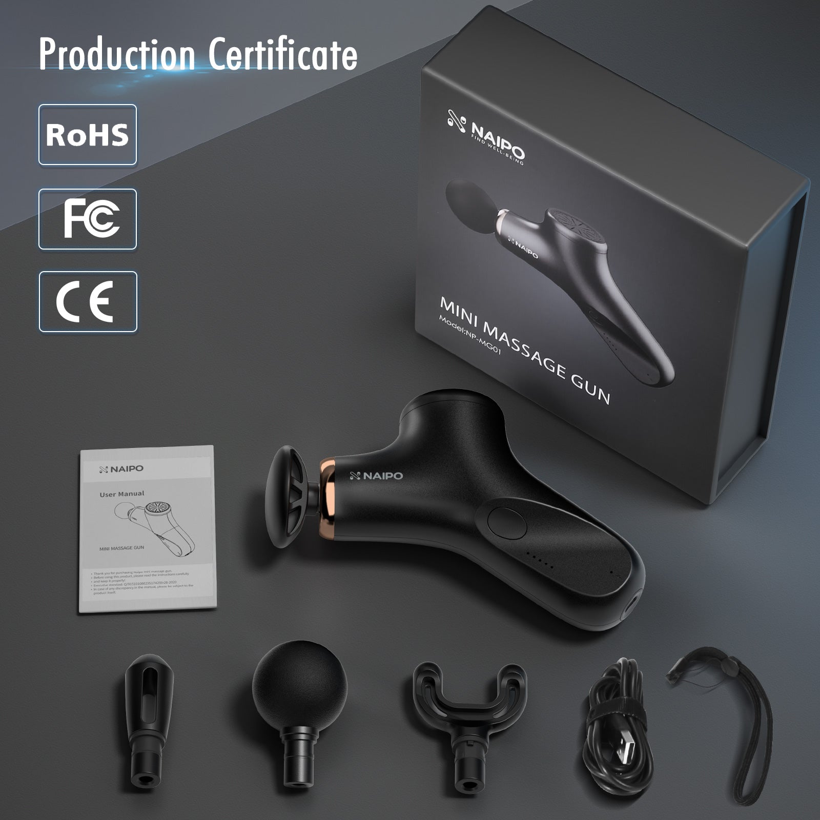 NAIPO NP - MG01 new mini Massage Gun - NAIPO