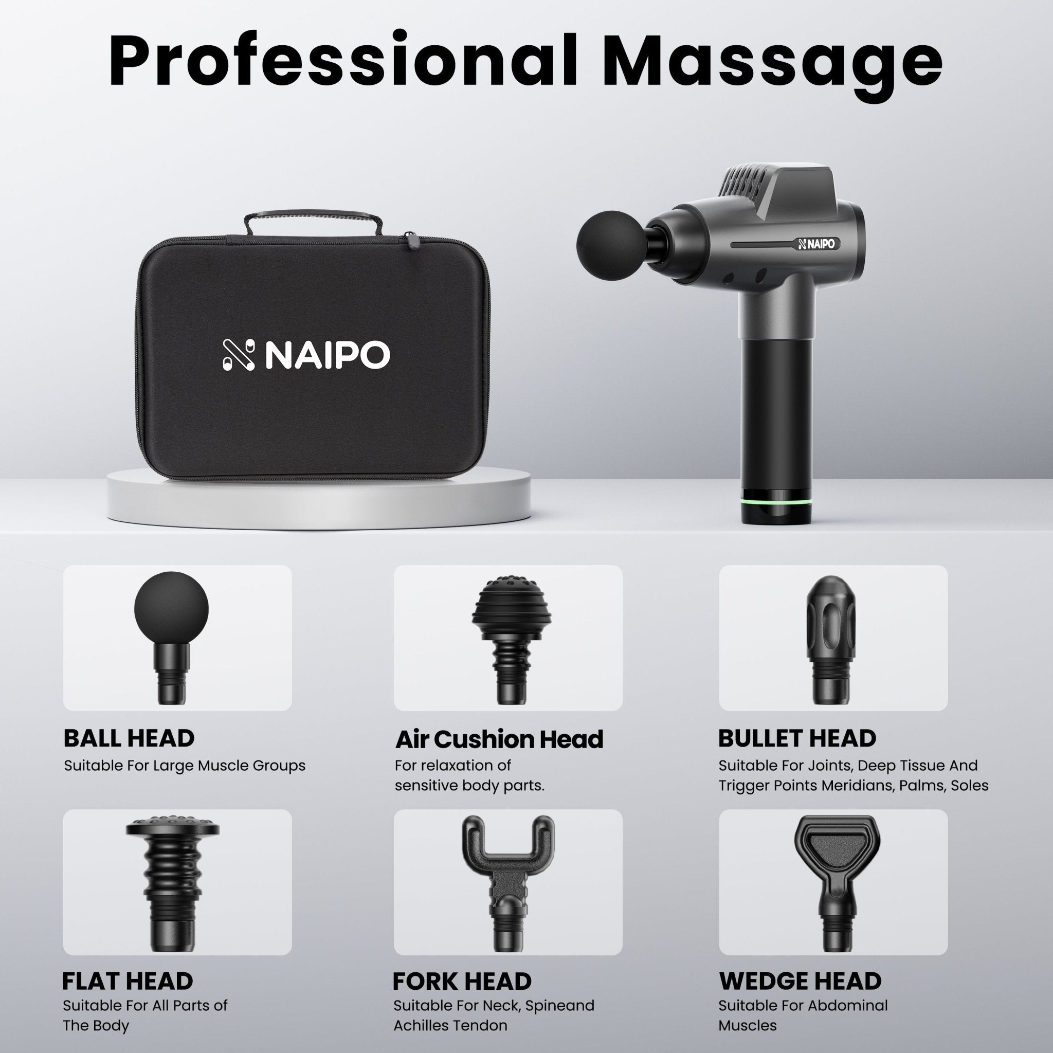 NAIPO NPMGUN - 006 Massage Gun - NAIPO