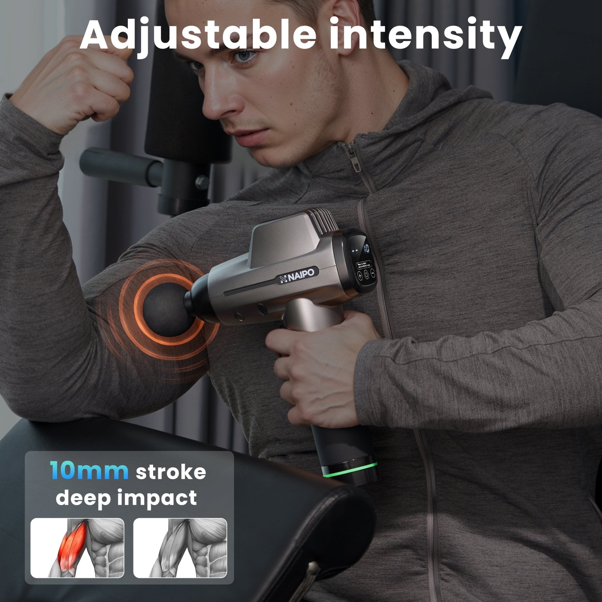 NAIPO NPMGUN - 006 Massage Gun - NAIPO