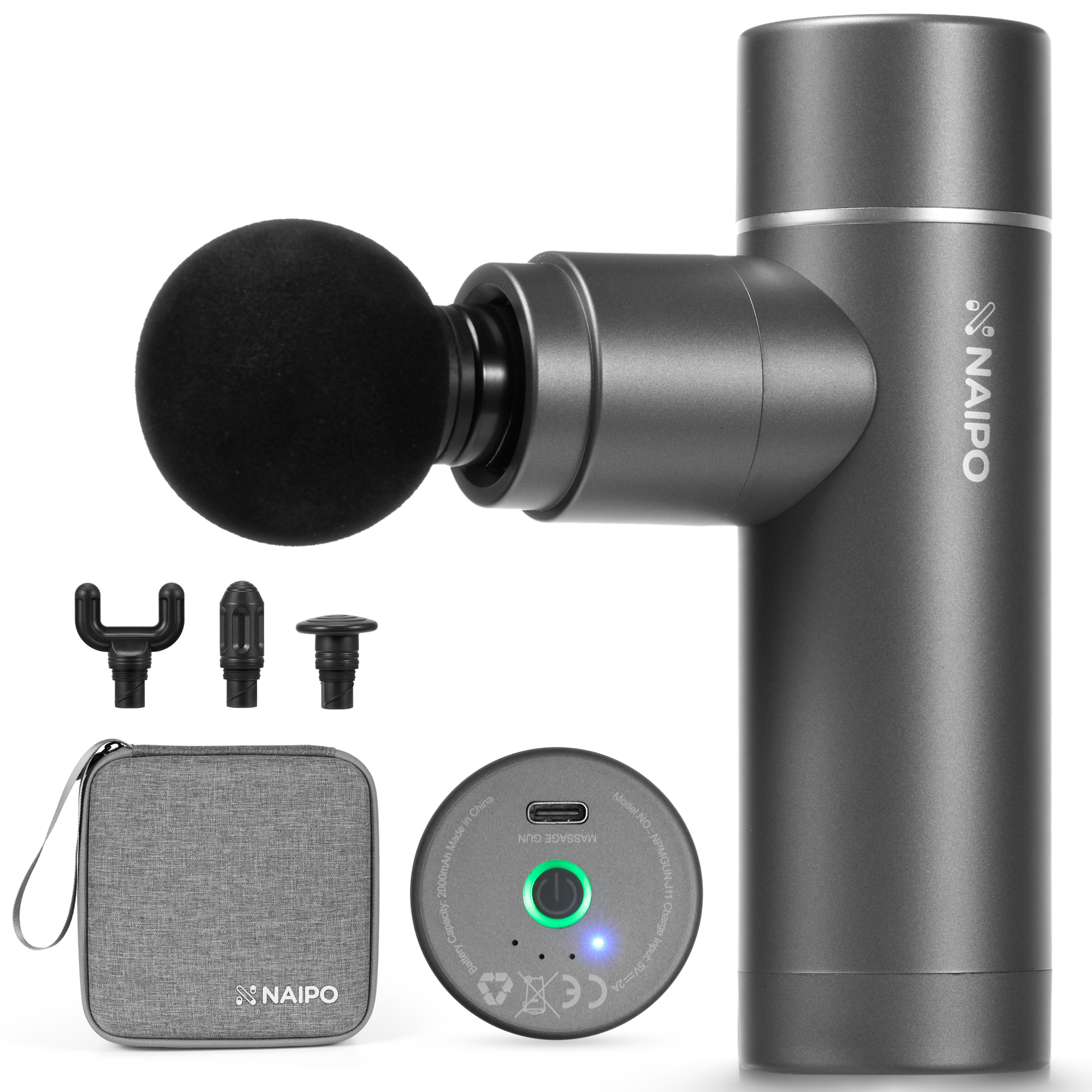 NAIPO NPMGUN - J11 Massage Gun - NAIPO