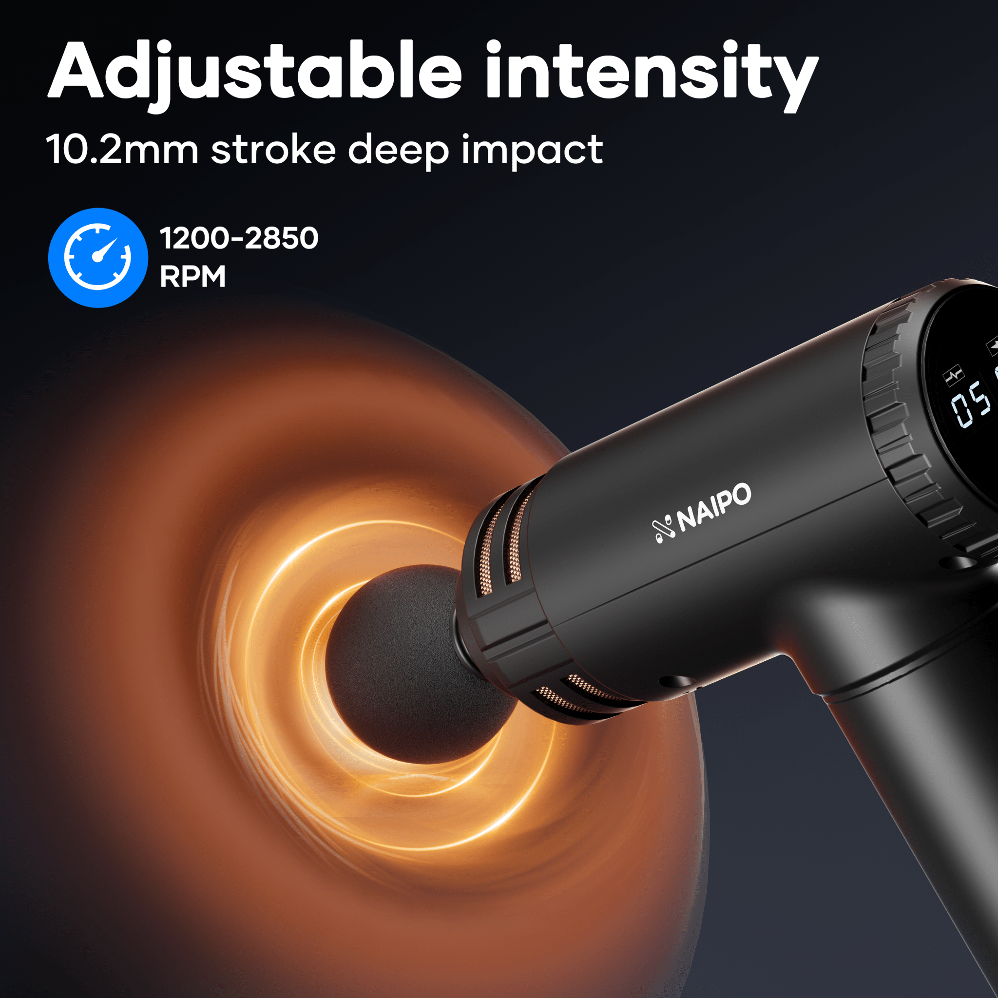 NAIPO NPMGUN - K5 Massage Gun - NAIPO